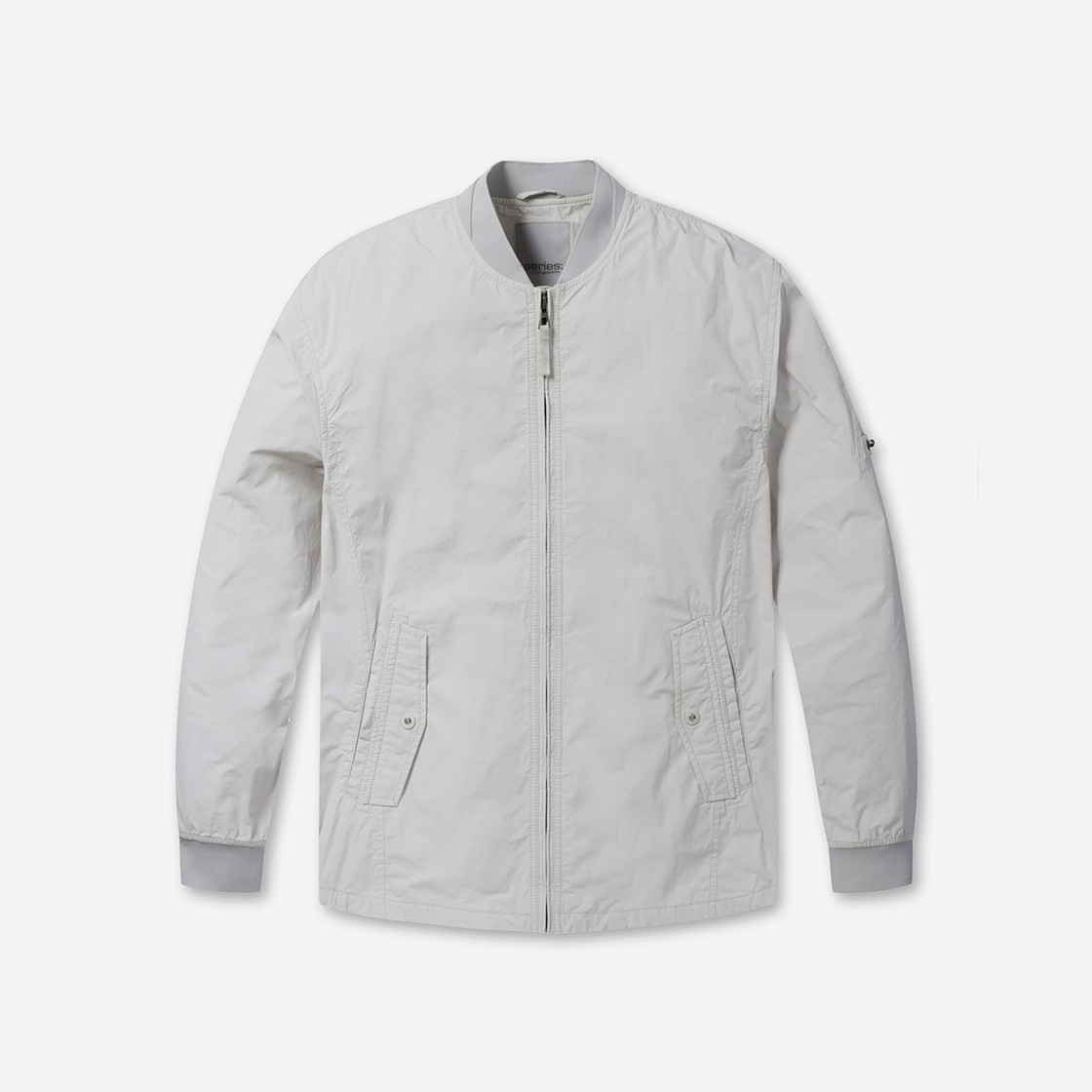 시리즈 빈티지 매트 경량 블루종 점퍼 아이보리(SERIES Vintage Matte Lightweight Blouson Jumper Ivory)