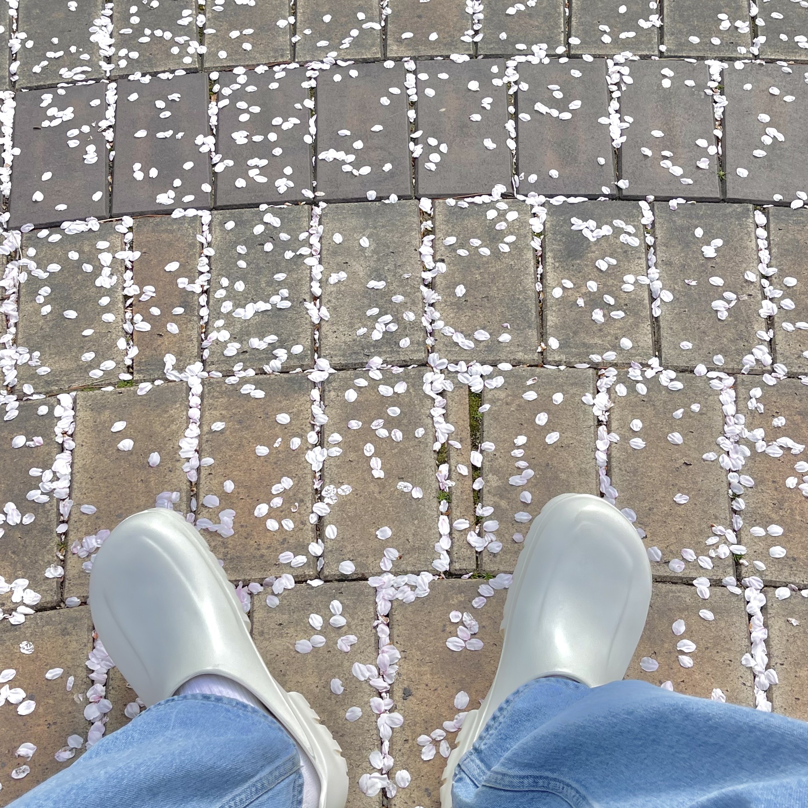 Birkenstock A630 Clog White 착용 스타일 - 2