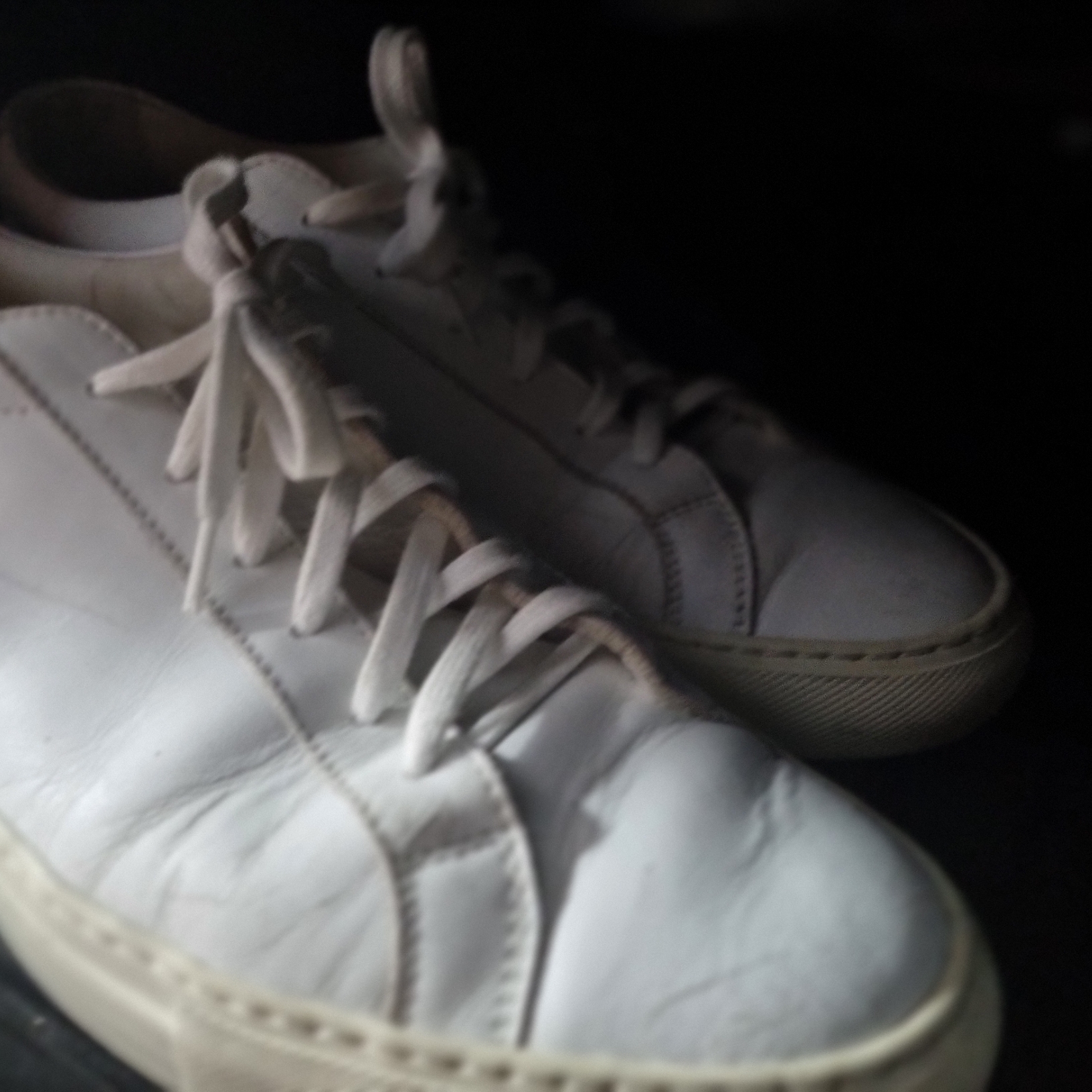 Common Projects Original Achilles Low White 착용 스타일