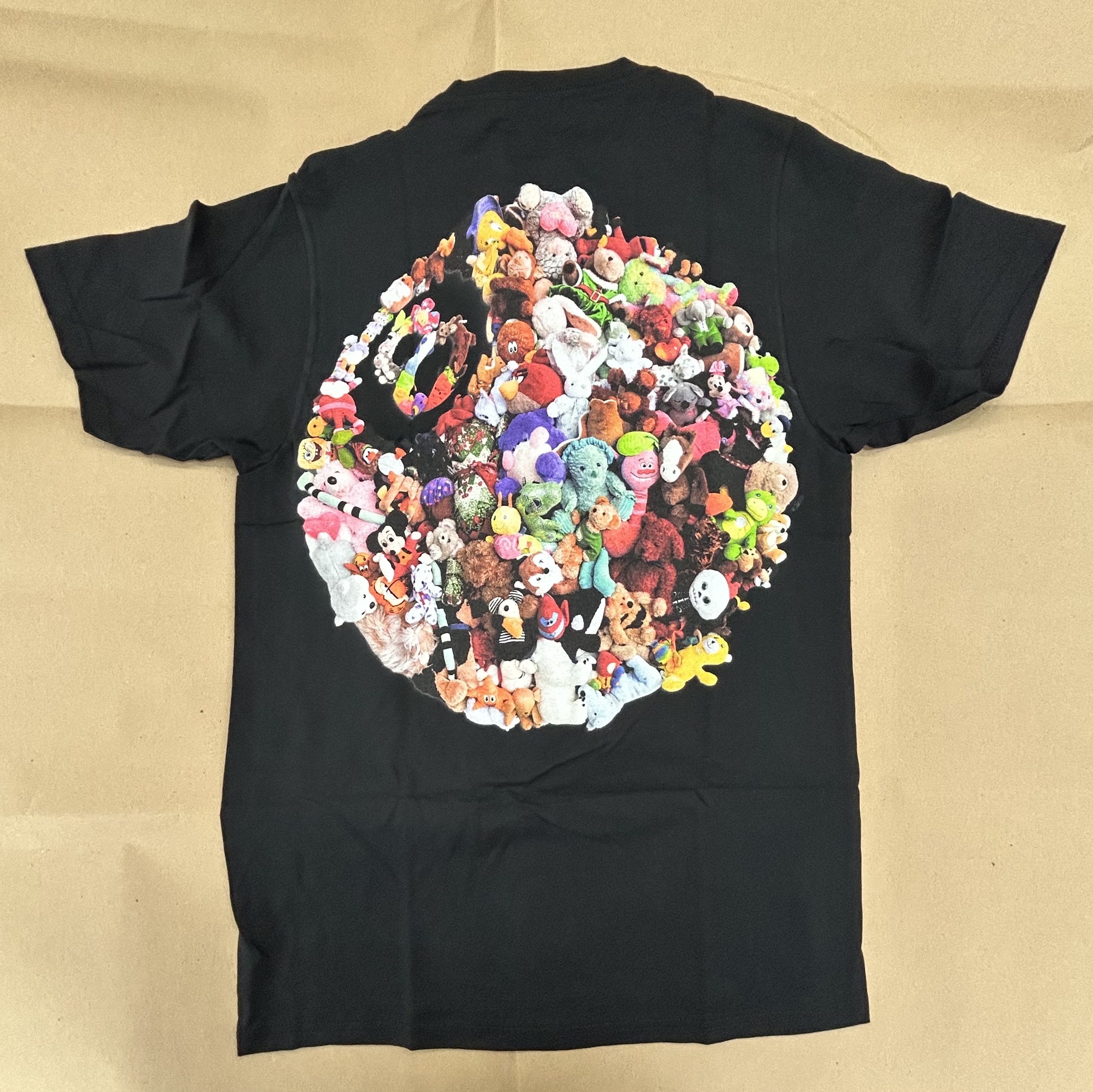 Stussy Plush T-Shirt Black 착용 스타일 - 1