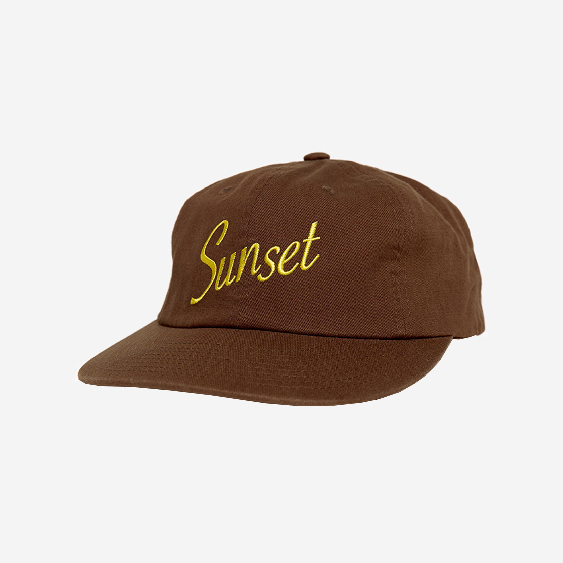 헬로선라이즈 선셋 타이포 로고 6패널 캡 네이비(Hello Sunrise Sunset Typo Logo 6 Panel Cap Brown) - 2