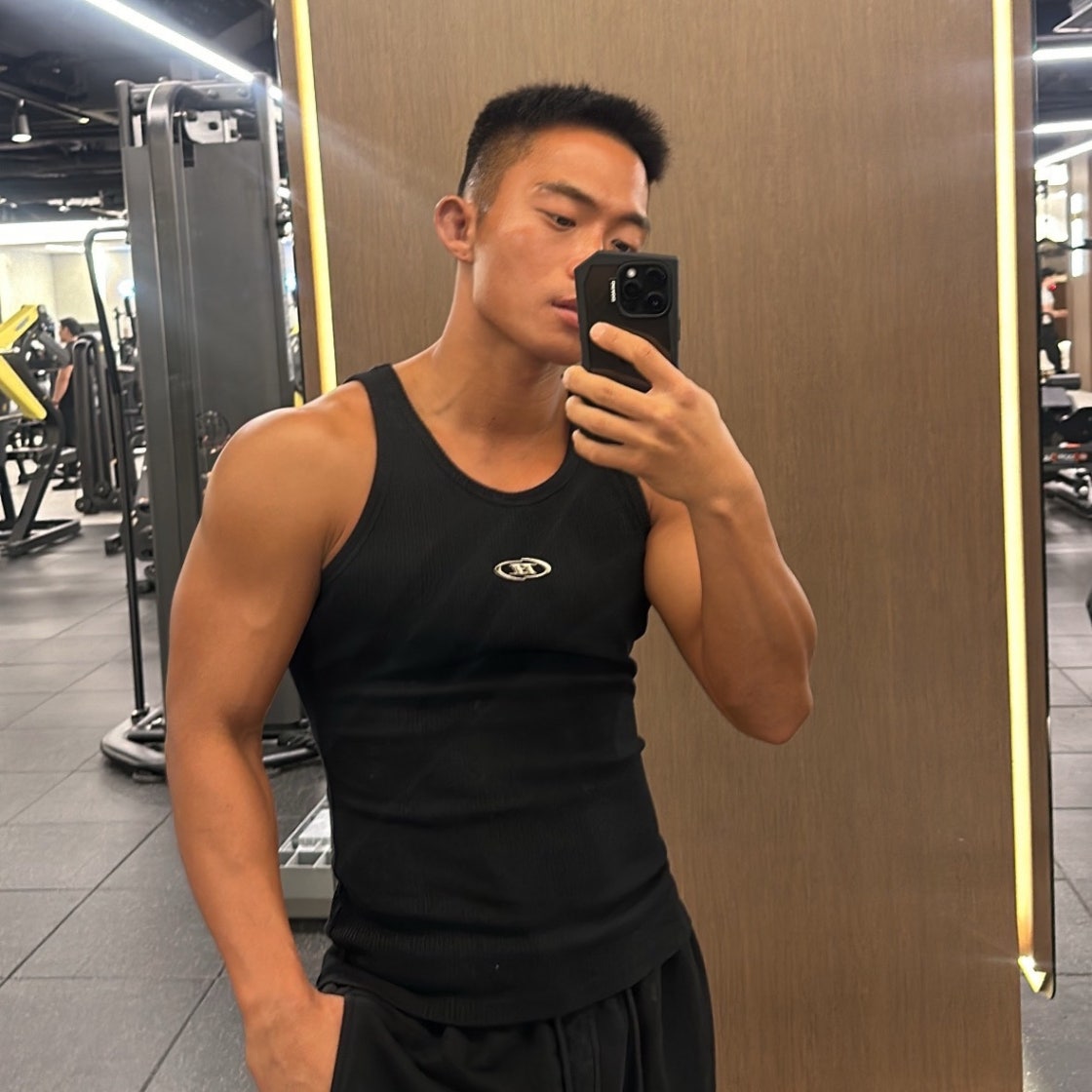 ★2024SS★BORN TO WIN★B-SYMBOL LOGO SLEEVELESS_NON MESH VER BORN TO WIN B Symbol STYLE | KREAM