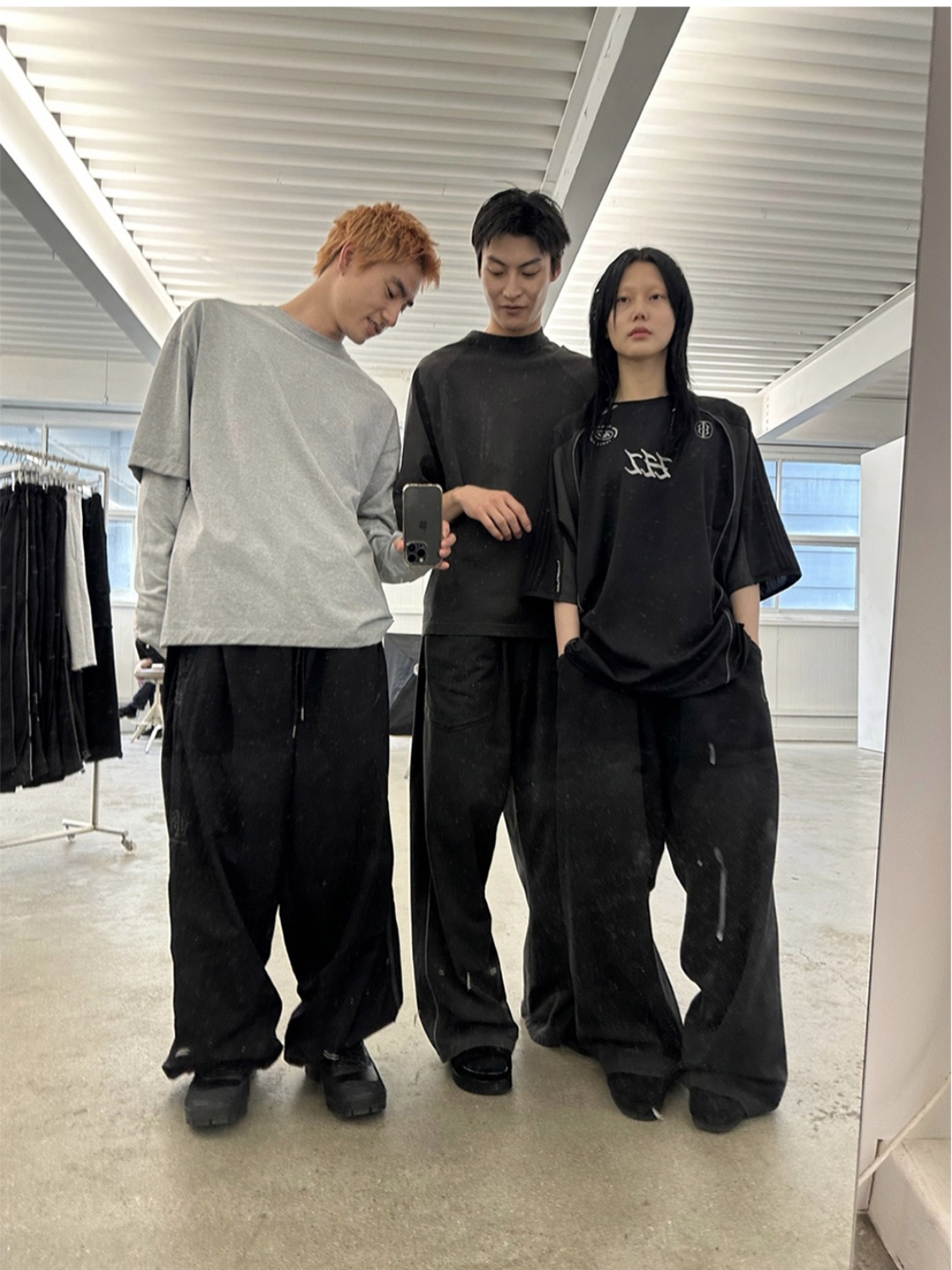 Polyteru 1011 Fatigue Sweatpants 1.2v Dark Purple Navy, [프리오더] Polyteru Wallabee Shoes Woven Black 착용 스타일 - 2