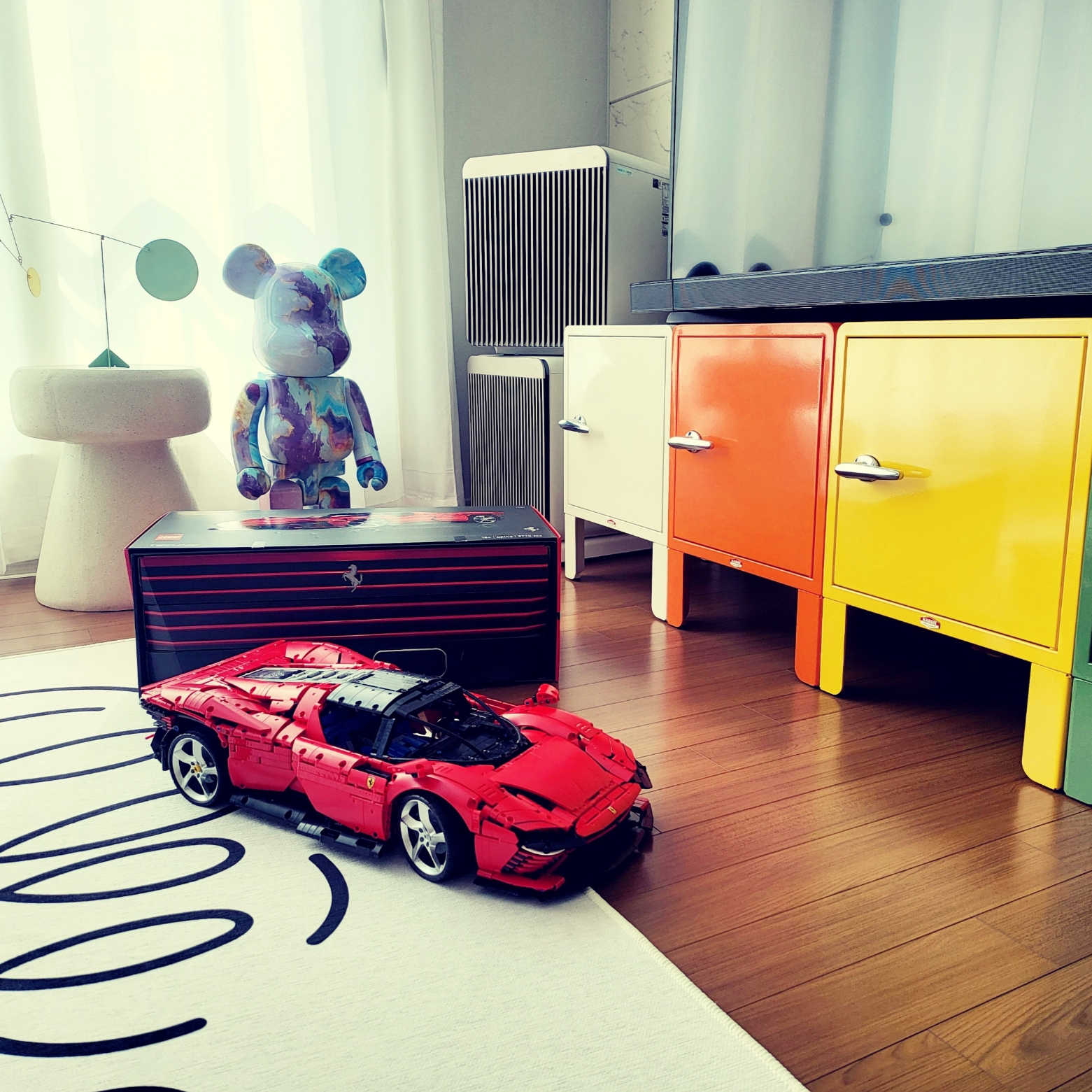 Lego Ferrari Daytona SP3 착용 스타일