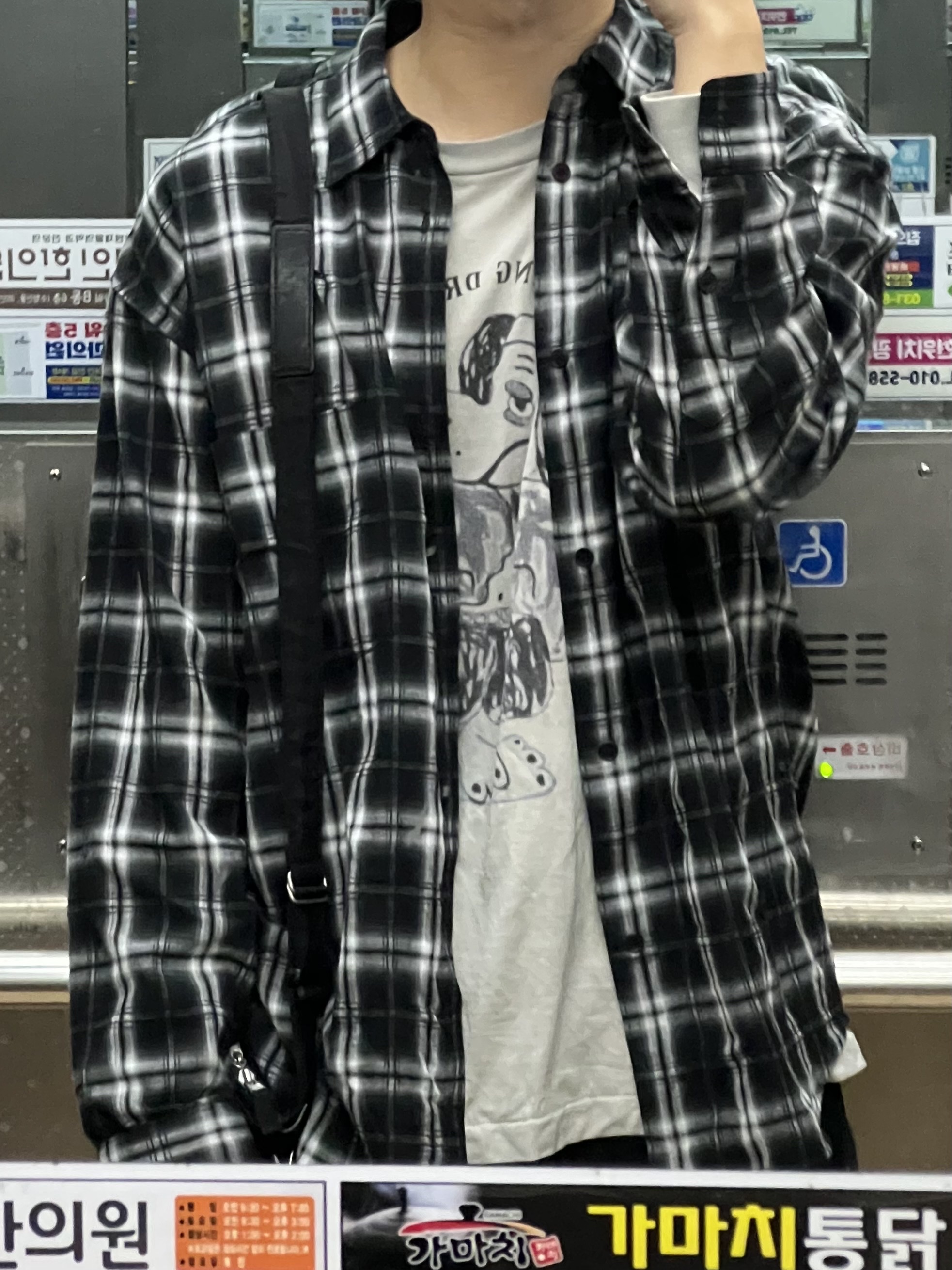 Polyteru x HANK Gosima Pants Washed Black - 24SS, [프리오더] Polyteru Wallabee Shoes Woven Black 착용 스타일 - 2