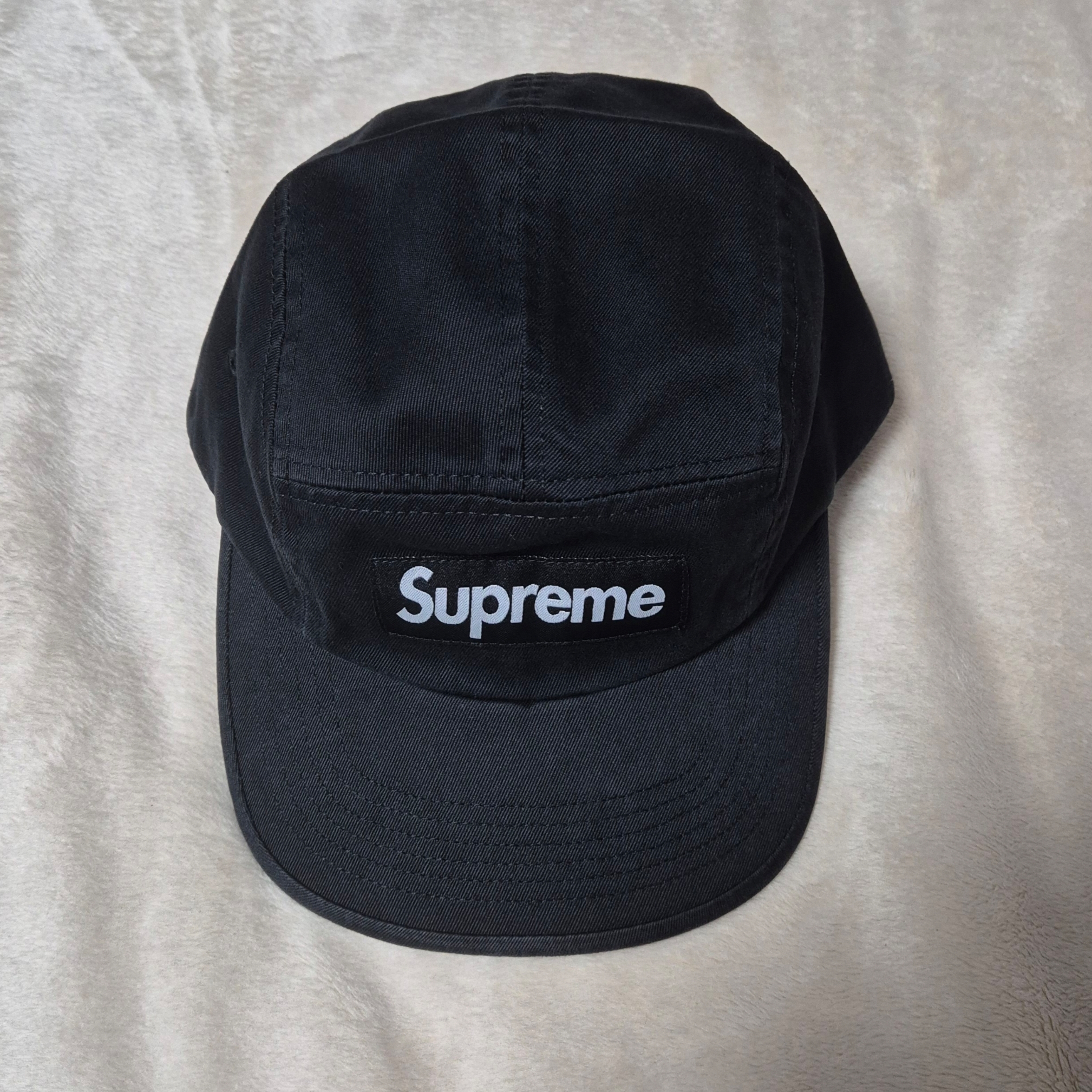 Supreme Washed Chino Twill Camp Cap Black, Polyteru Human Index Human Raglan 1/2 Mock T-Shirt Blue 착용 스타일 - 1