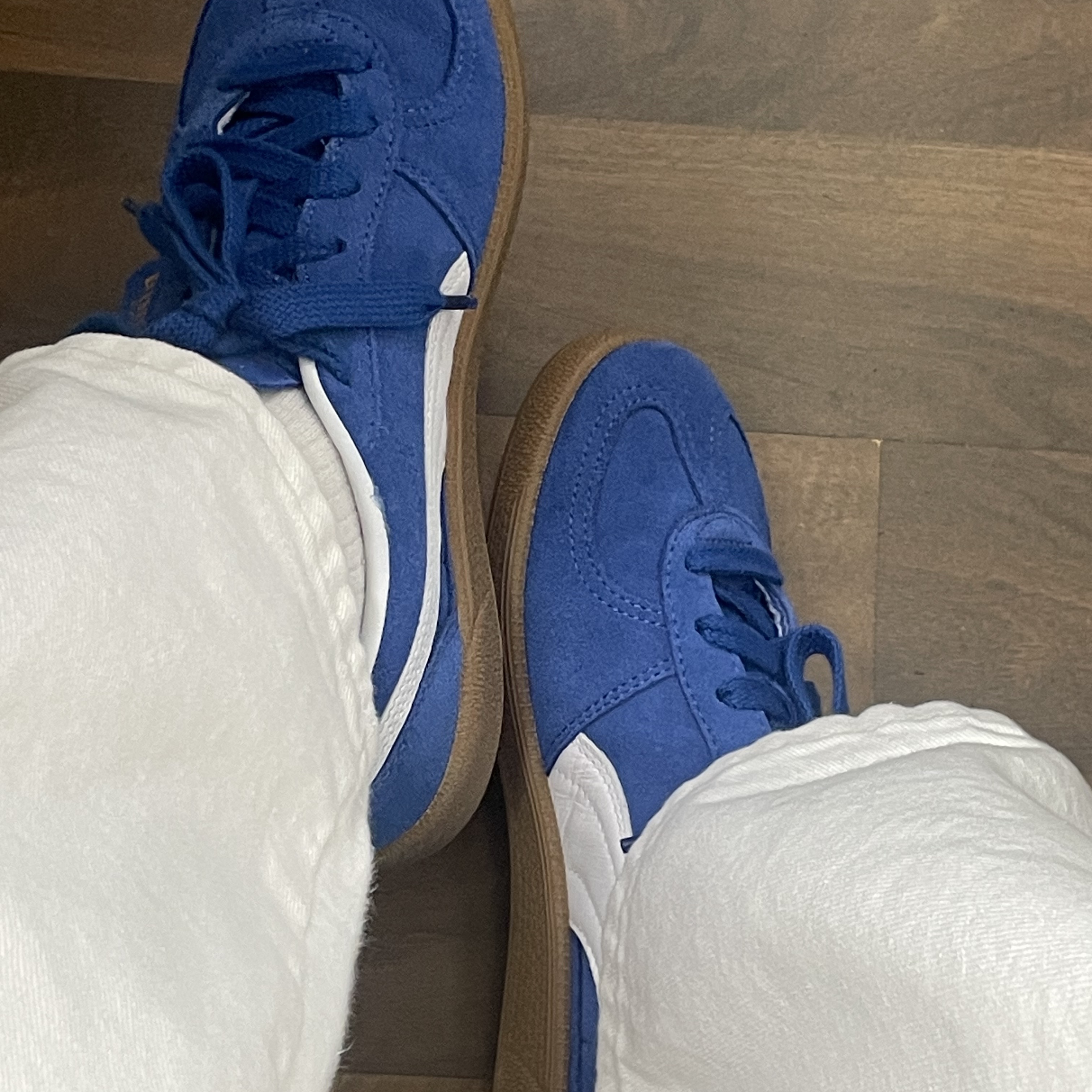 Puma Palermo Cobalt Glaze White 착용 스타일 - 1