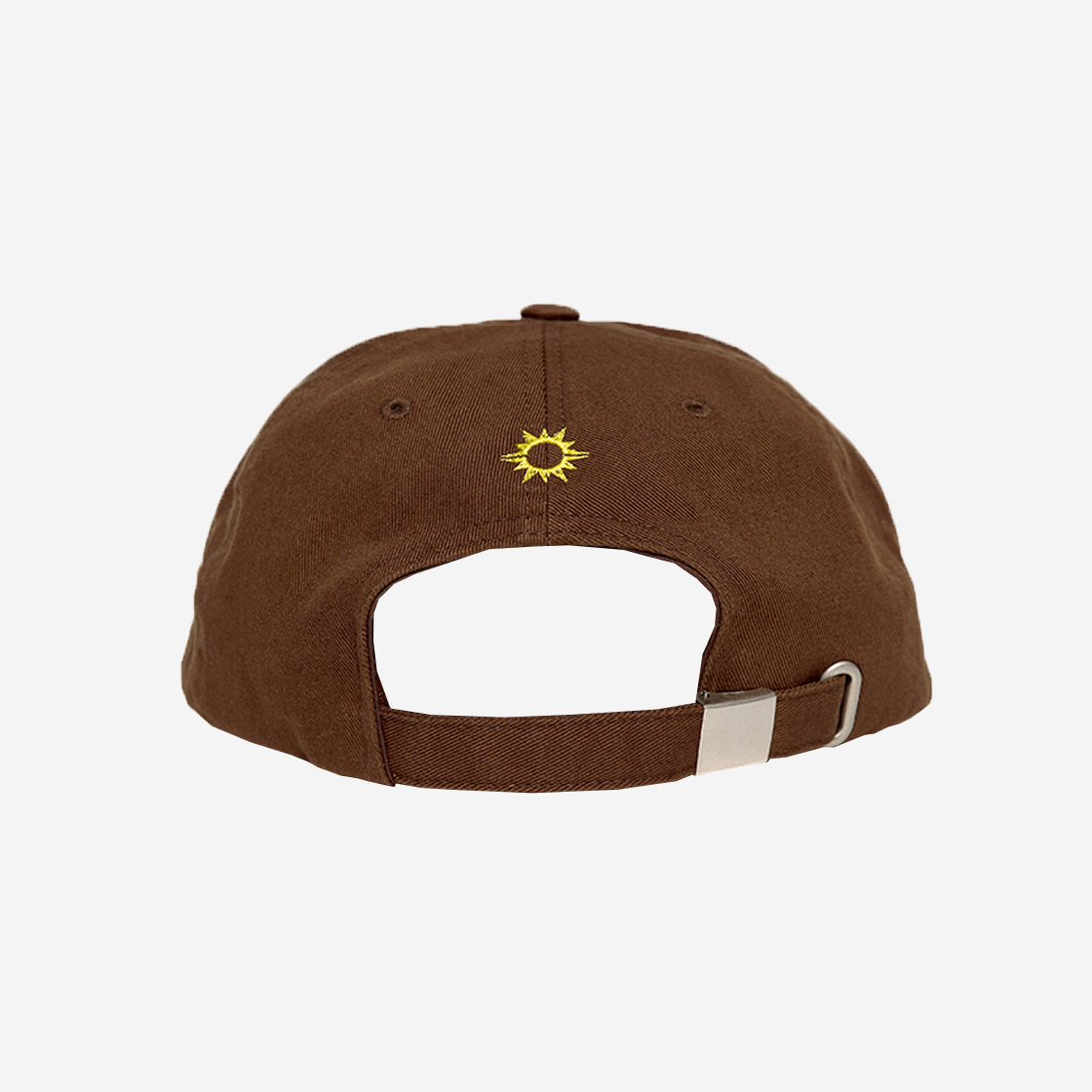 헬로선라이즈 선셋 타이포 로고 6패널 캡 네이비(Hello Sunrise Sunset Typo Logo 6 Panel Cap Brown) - 3