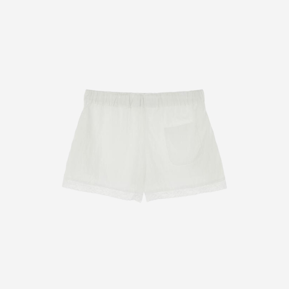 (W) Deinet Lace Short Pants in White 상세 이미지 2