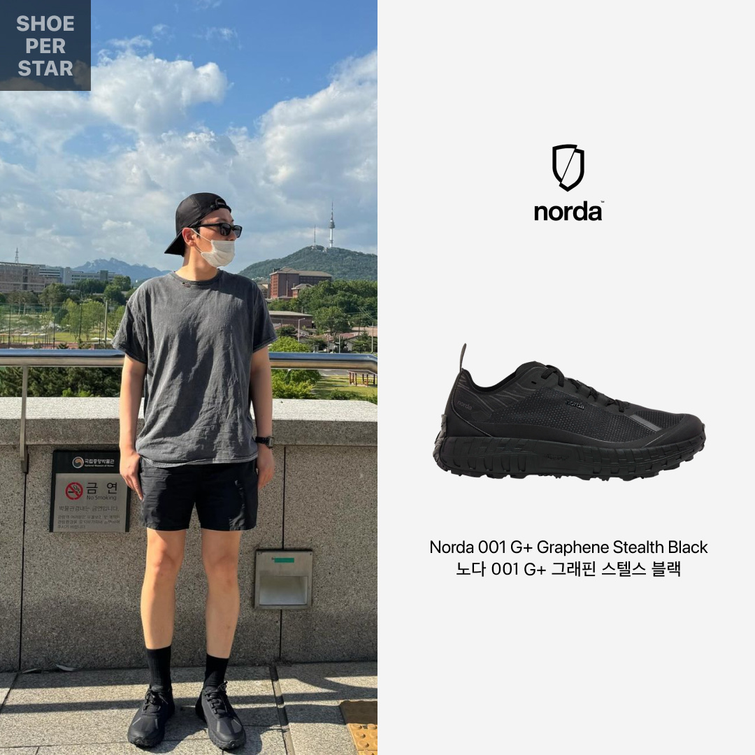 Norda 001/A G+ Stealth Black 착용 스타일 - 1