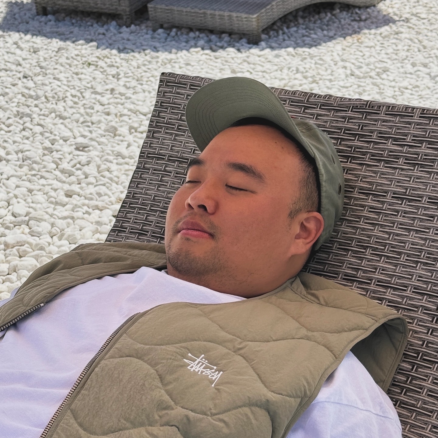 Supreme Military Camp Cap Olive - 24SS 착용 스타일 - 2