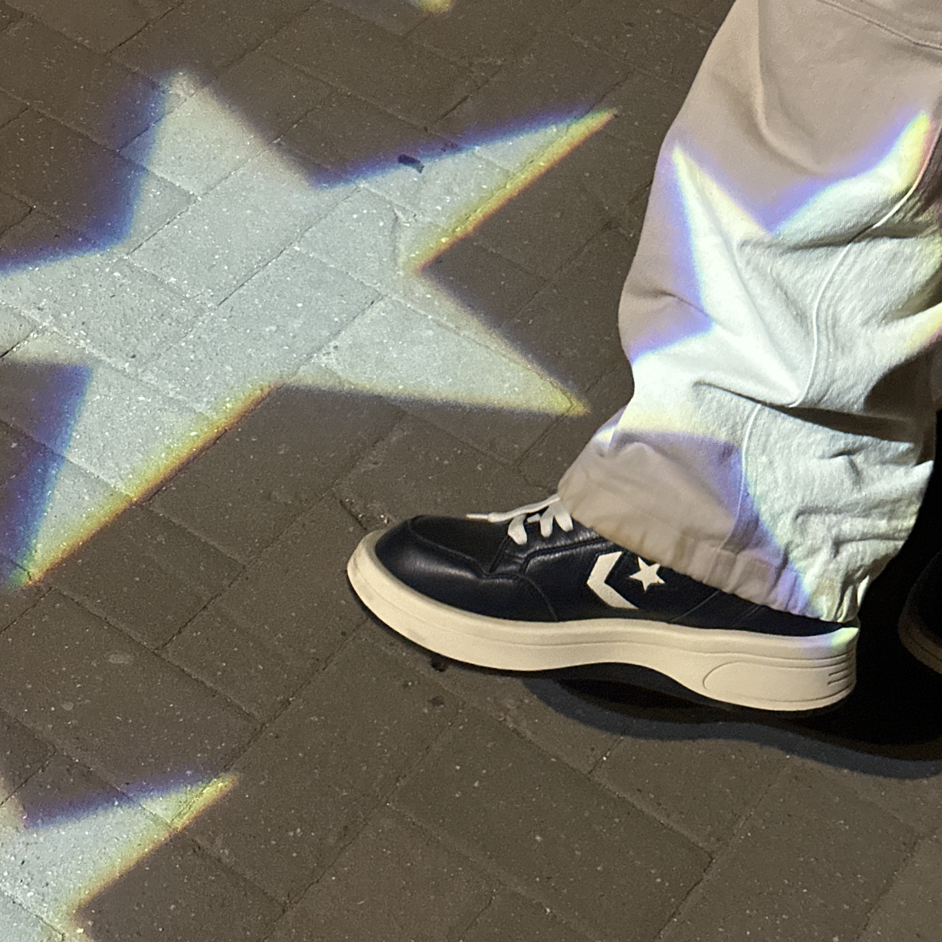 Converse x Drkshdw Turbowpn Black Cream 착용 스타일 - 3