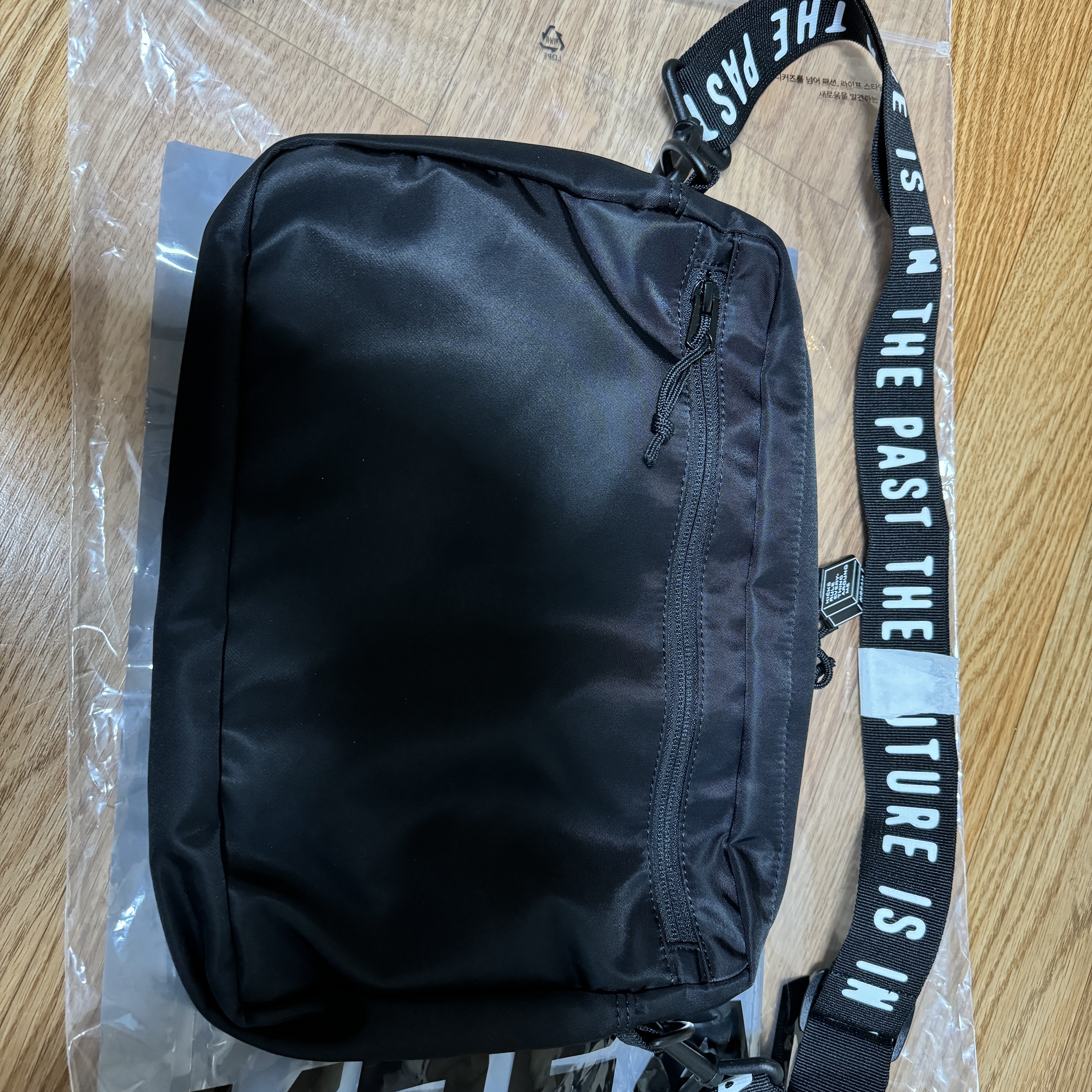 Human Made Military Pouch Large Black 착용 스타일 - 2