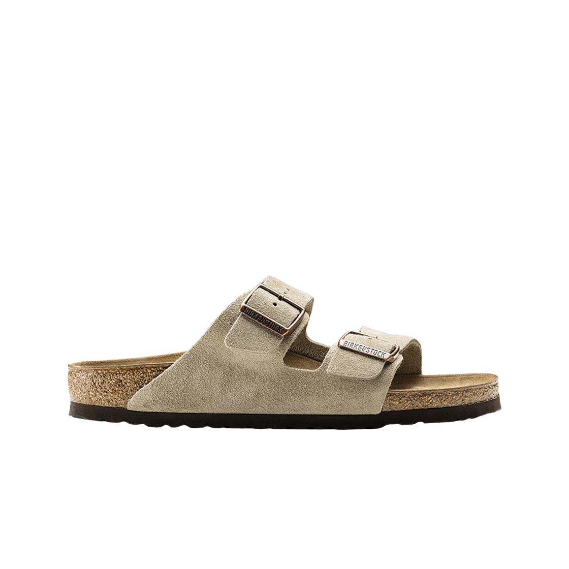 버켄스탁 애리조나 스웨이드 레더 타우페 - 내로우(Birkenstock Arizona Suede Leather Taupe - Narrow)