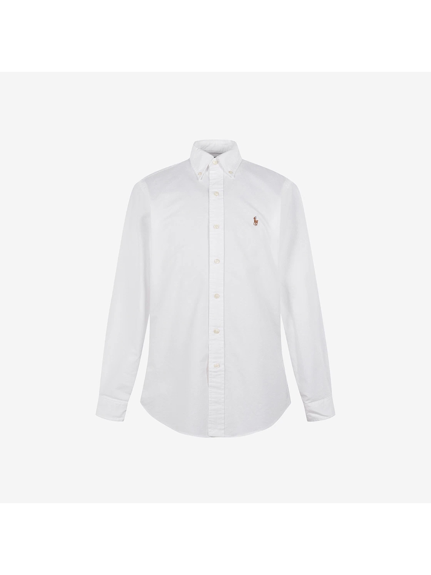 [30%적립] Polo Ralph Lauren Fair Isle Vest Beige Khaki, [30% 적립] Polo Ralph Lauren Classic Fit Garment Dyed Oxford Shirt White 착용 스타일 - 7