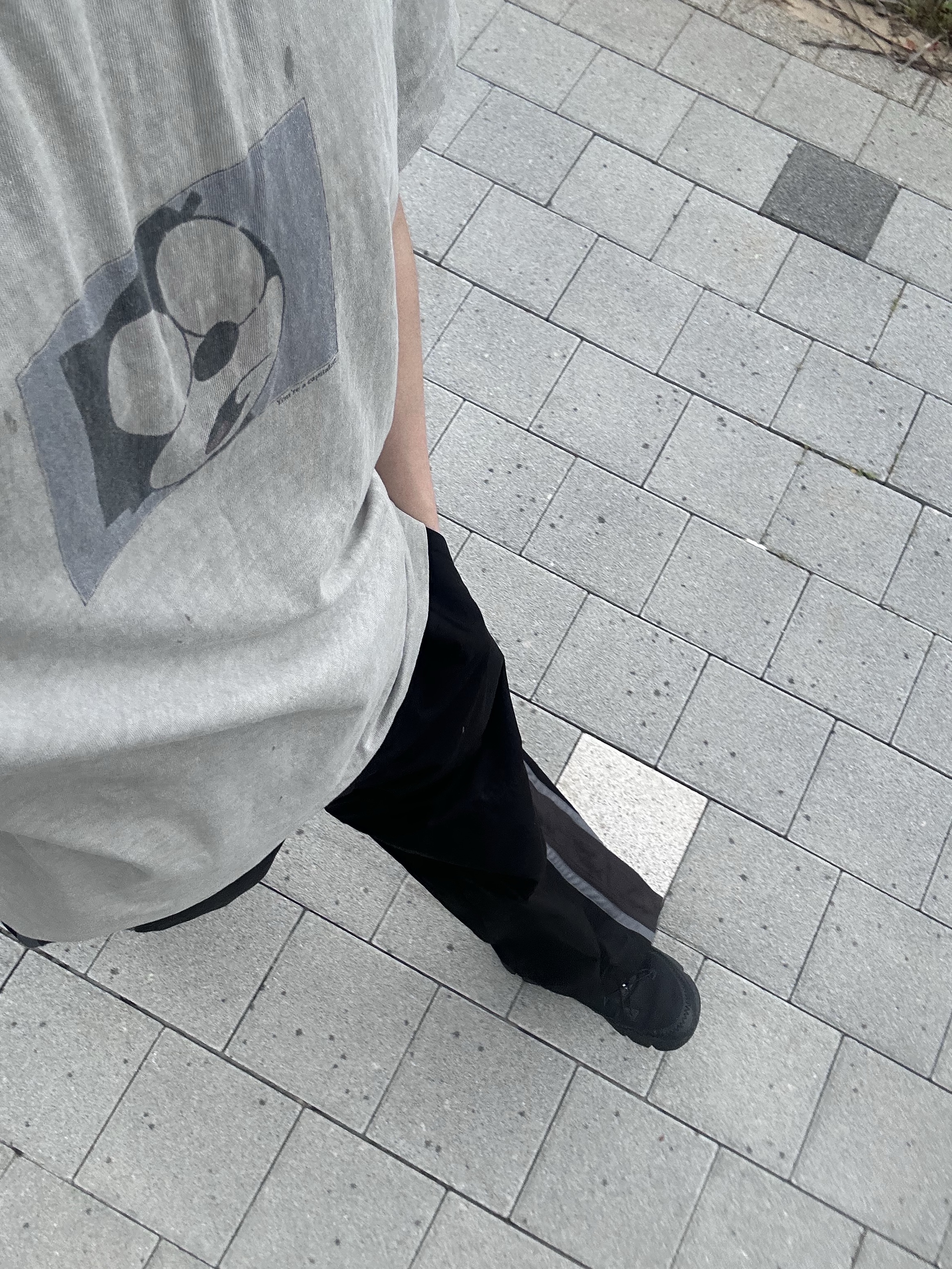On Running Cloudaway All Black, Polyteru Human Index Index Track Pants Black/White 착용 스타일 - 2