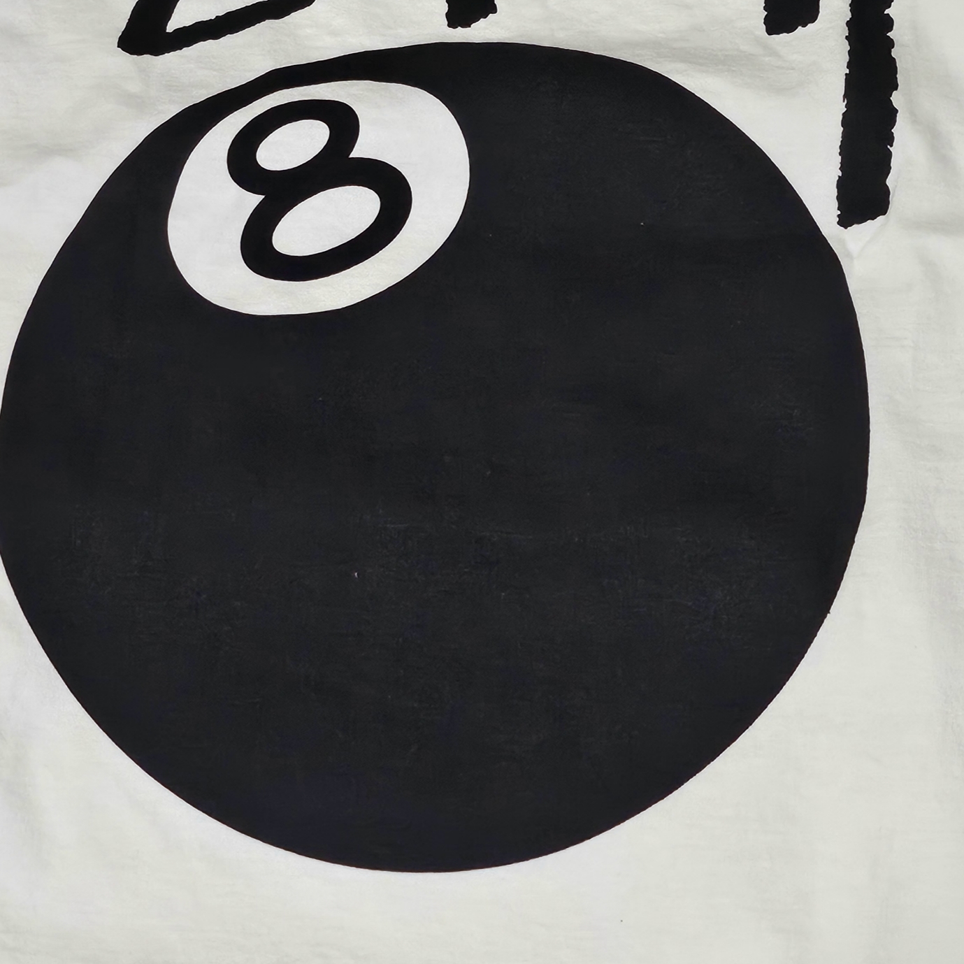 Stussy 8 Ball Pigment Dyed T-Shirt Natural 착용 스타일