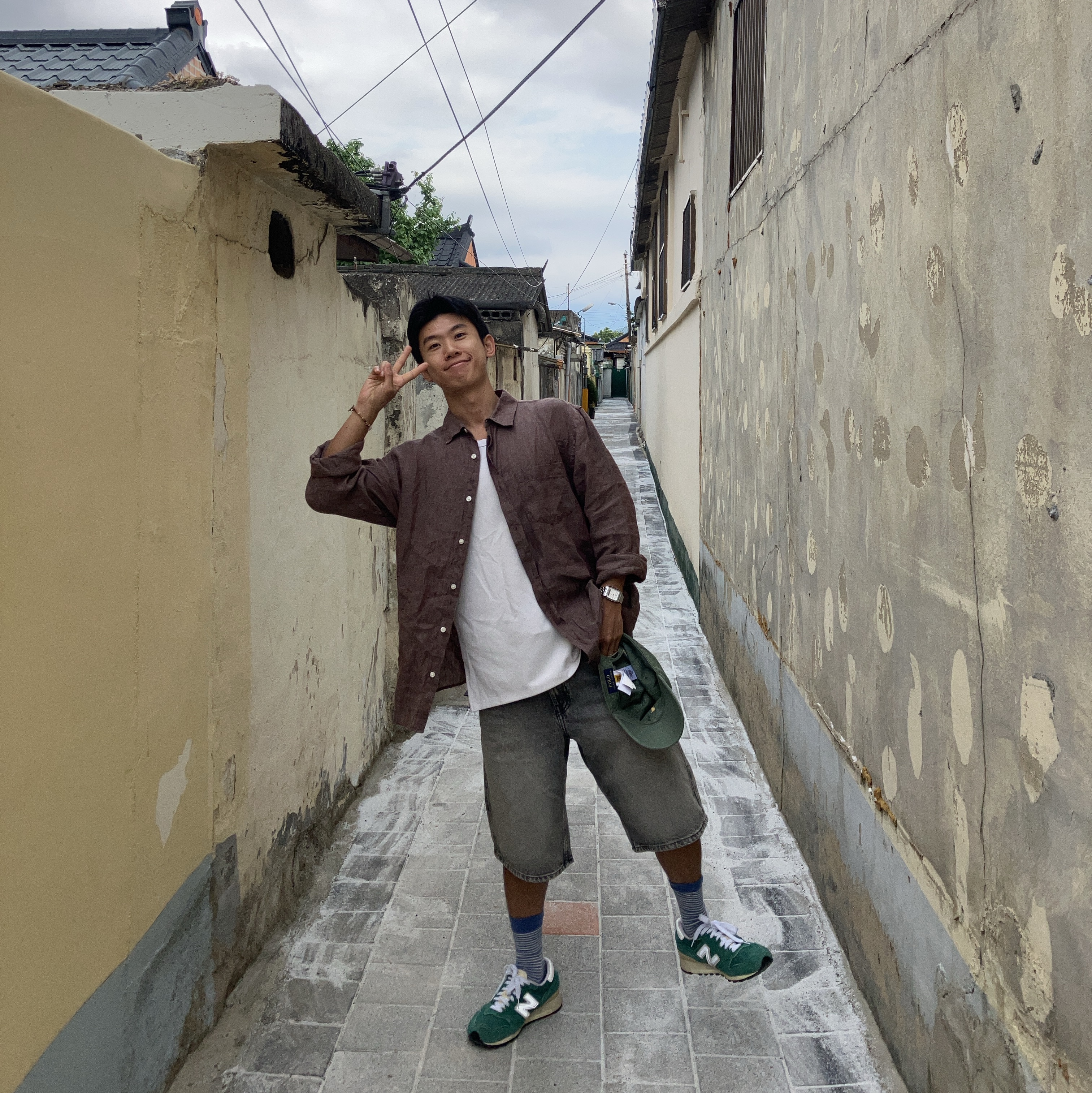 New Balance x Aime Leon Dore 1300 Botanical Green 착용 스타일