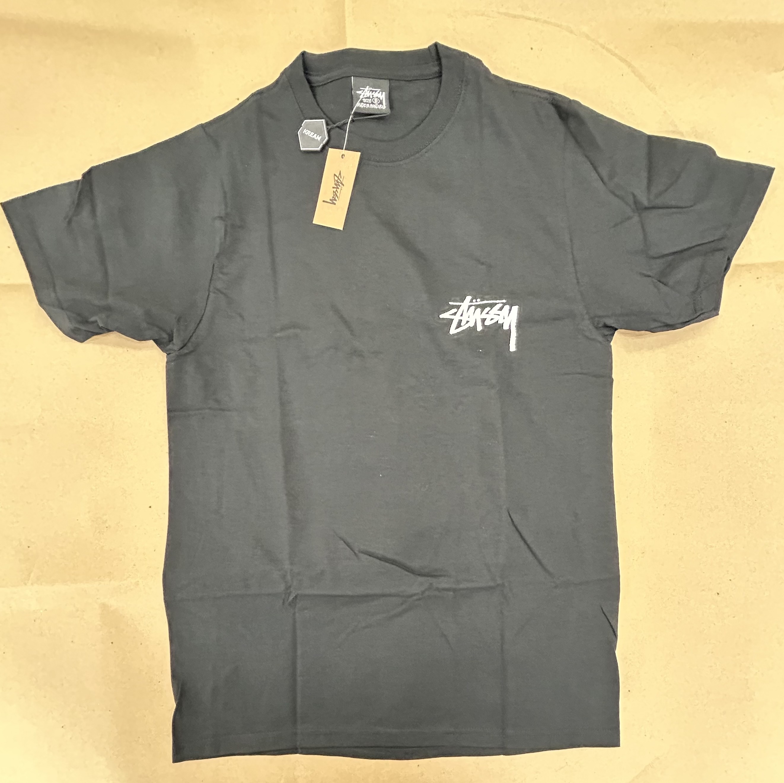 Stussy Plush T-Shirt Black 착용 스타일 - 2