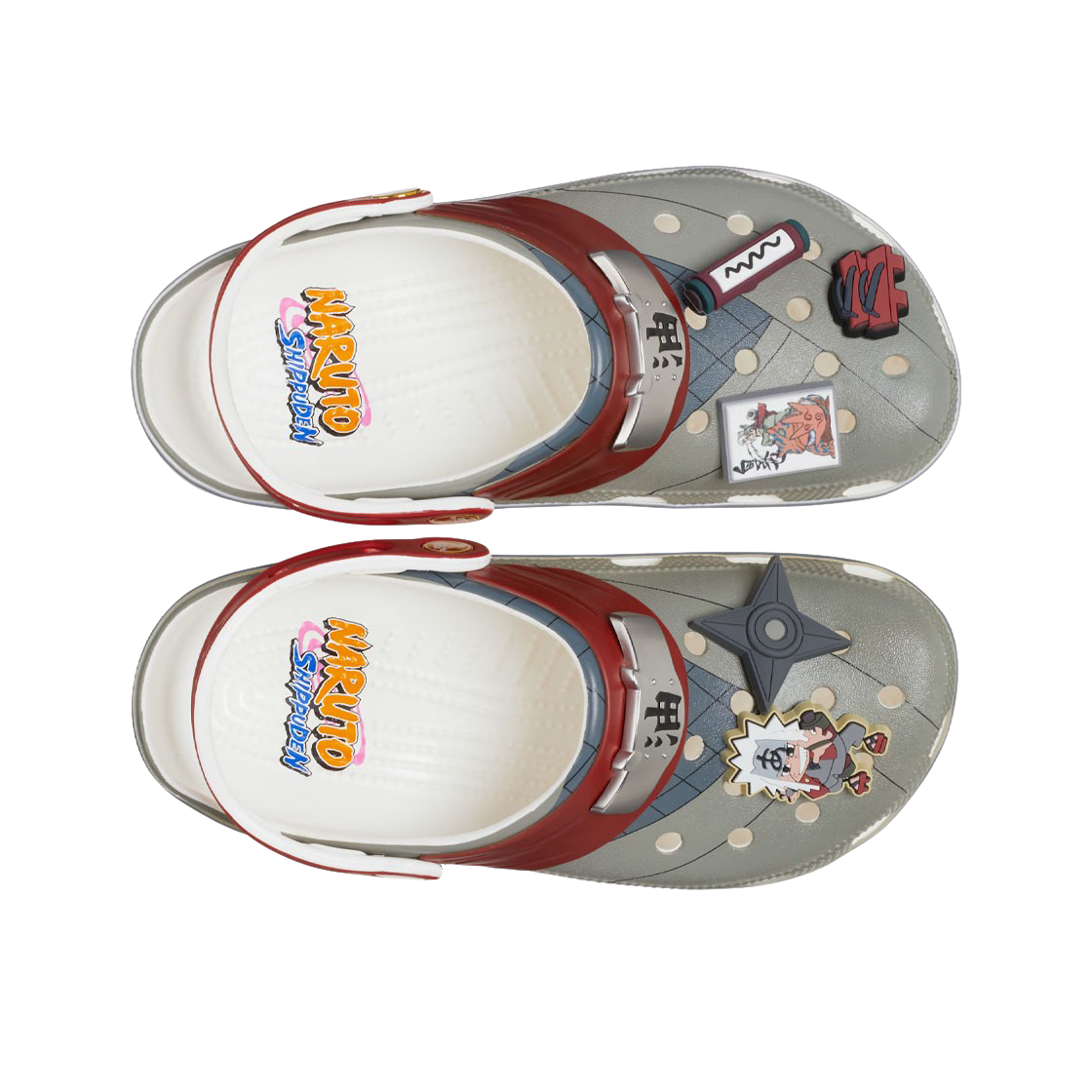 크록스 x 나루토 지라이야 클래식 클로그 화이트(Crocs x Naruto Jiraiya Classic Clog White) - 2