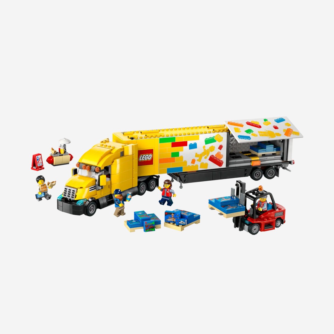 Lego City Lego Delivery Truck 상세 이미지 1