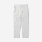 SERIES Straight Cotton Linen Dying Pants Ivory