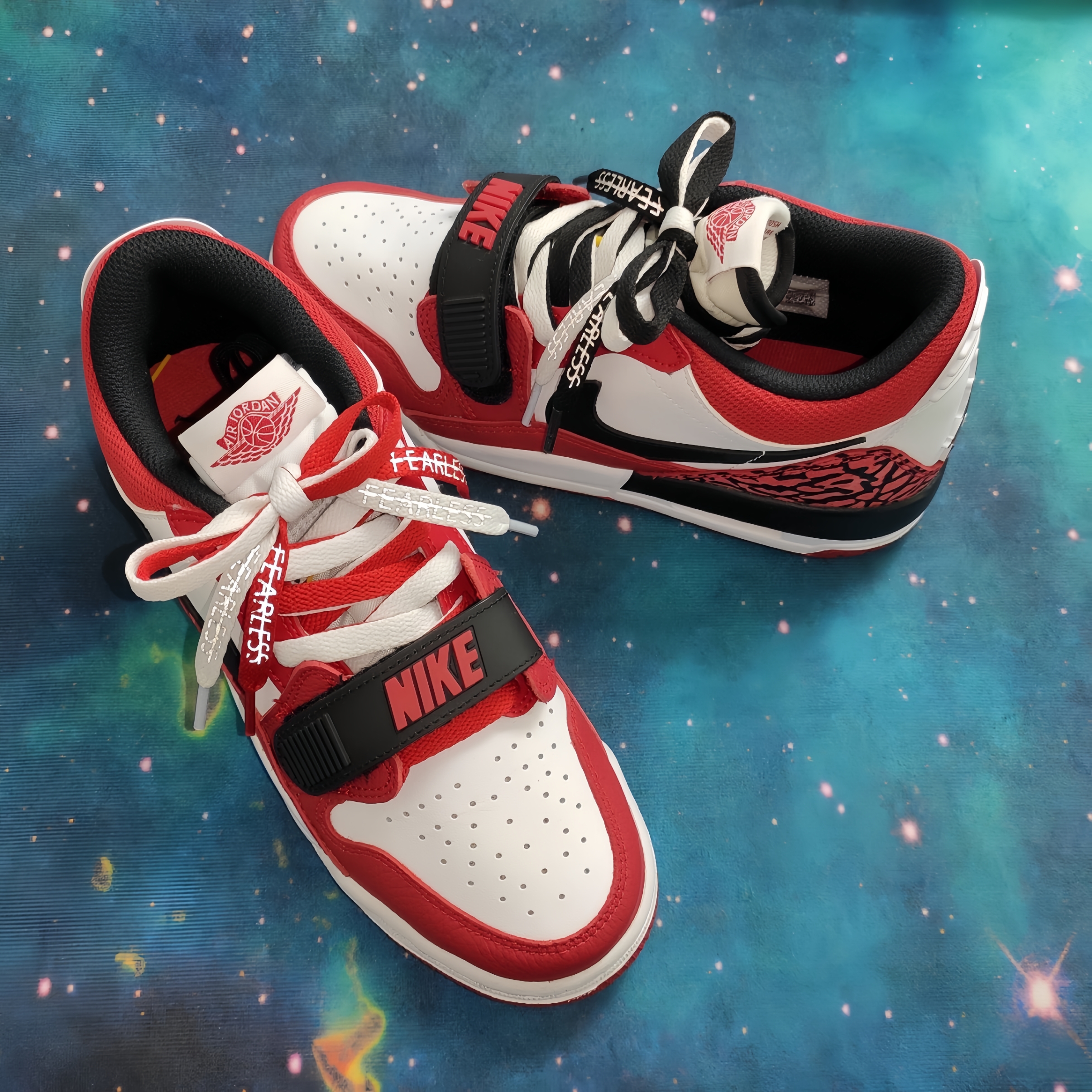 Jordan Legacy 312 Low Chicago 2022 착용 스타일