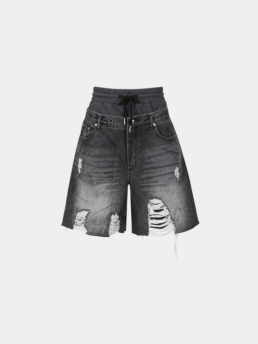 [KREAM 단독] ADSB Andersson Bell Women Marta Half Pleats Cargo Skirts Indigo 착용 스타일 - 6