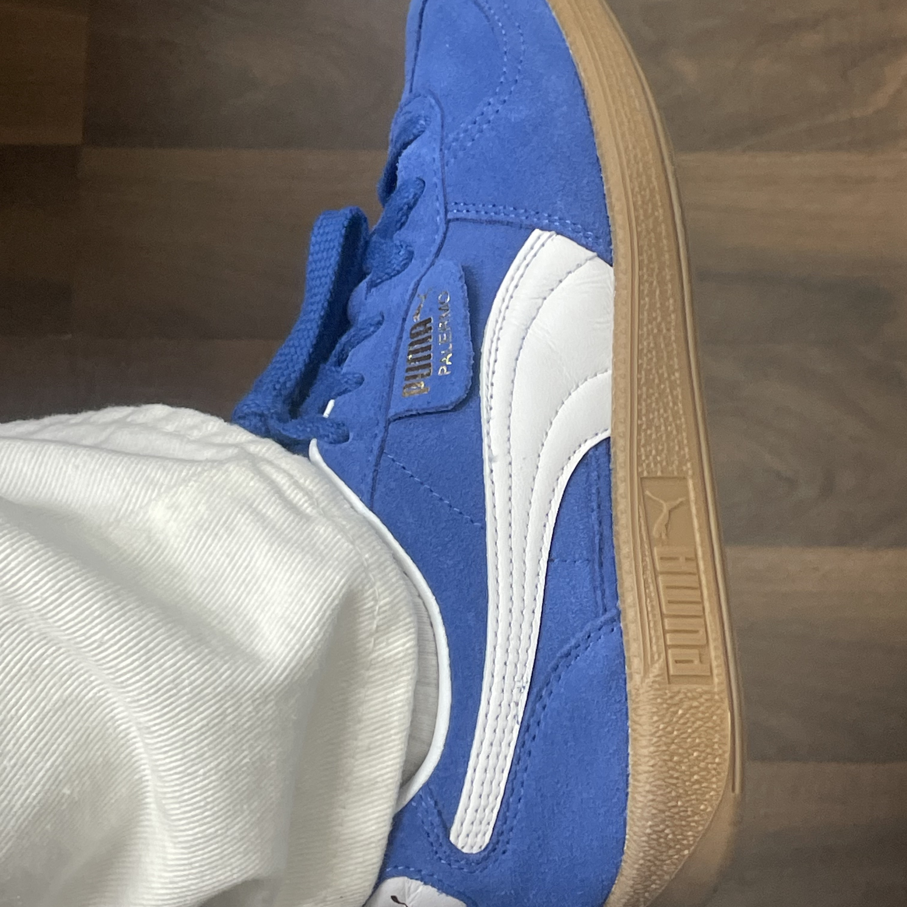 Puma Palermo Cobalt Glaze White 착용 스타일 - 2