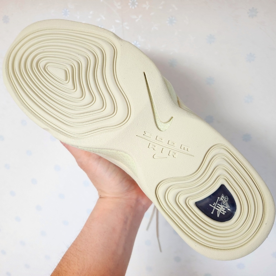 Nike x Stussy Air Penny II Fossil 착용 스타일 - 4