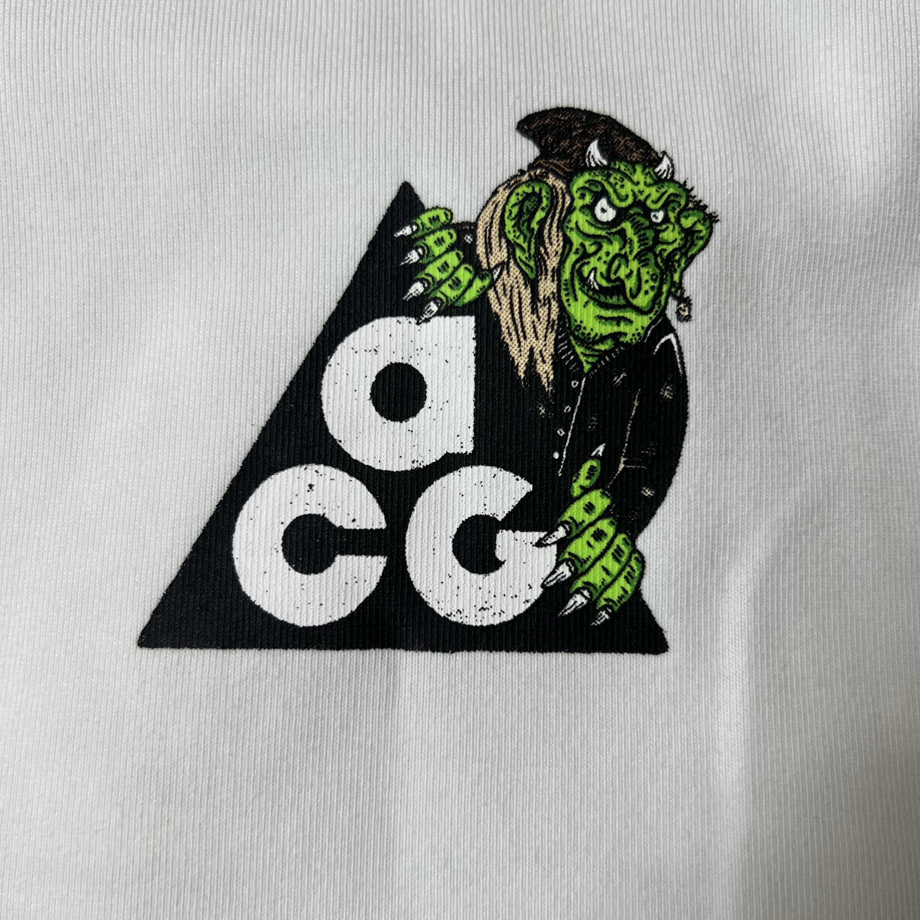 Nike ACG Iceland Map T-Shirt Summit White - Asia 착용 스타일