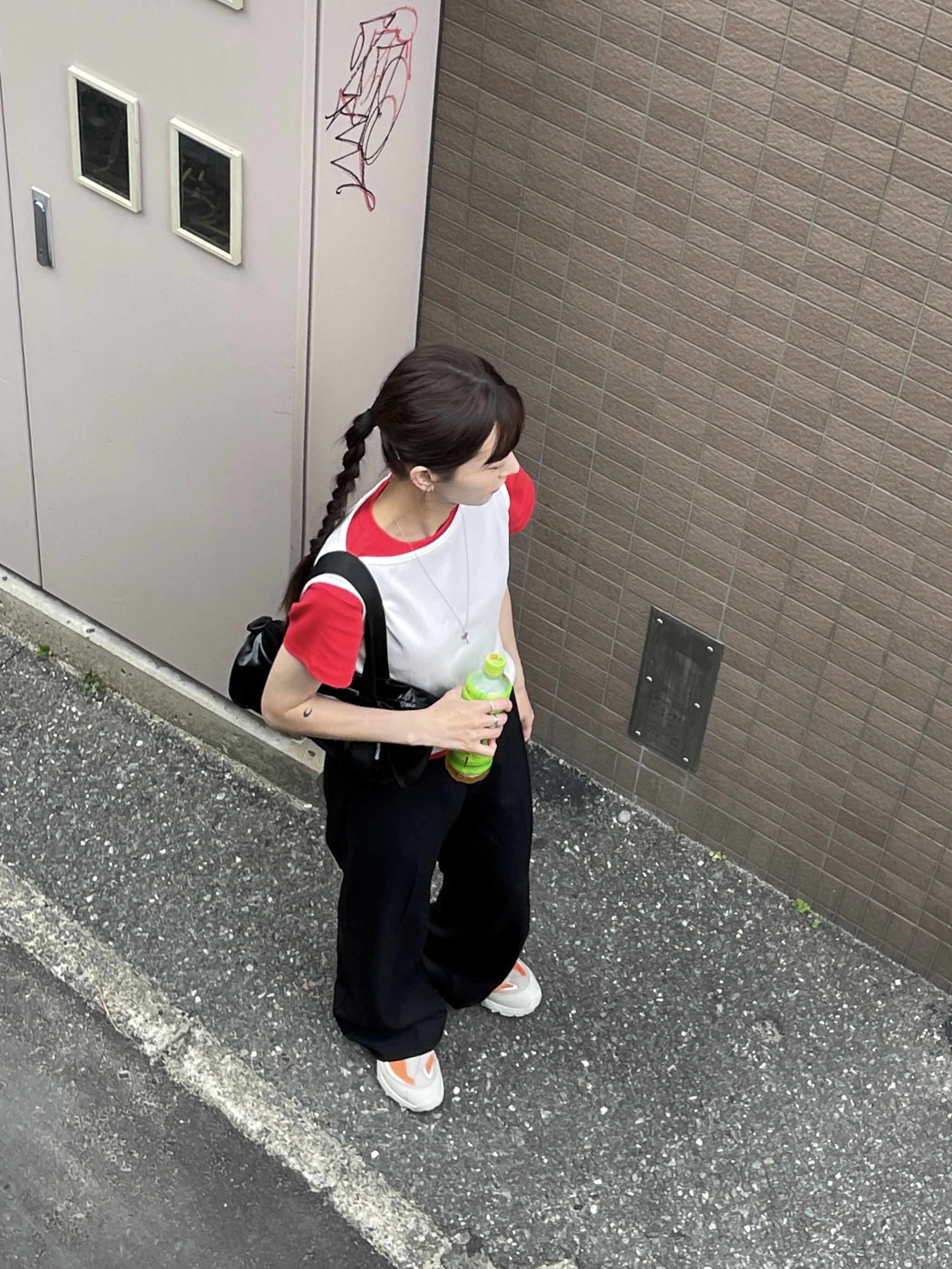 Roa Hiking Rozes Sand Orange 착용 스타일 - 5
