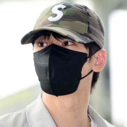 Supreme Seersucker S Logo 6-Panel Woodland Camo - 24SS 착용 스타일 - 3