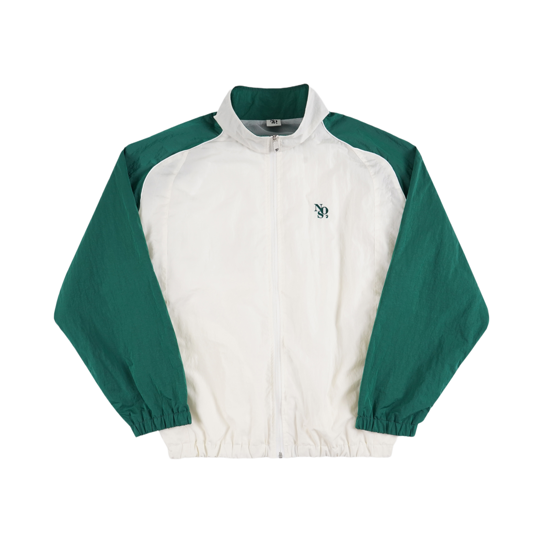 [RIBBONBIT] / ☆ Kaya Windbreaker / Ivory Lyra & Co Funnel Neck Windbreaker In Beige - 75% Off