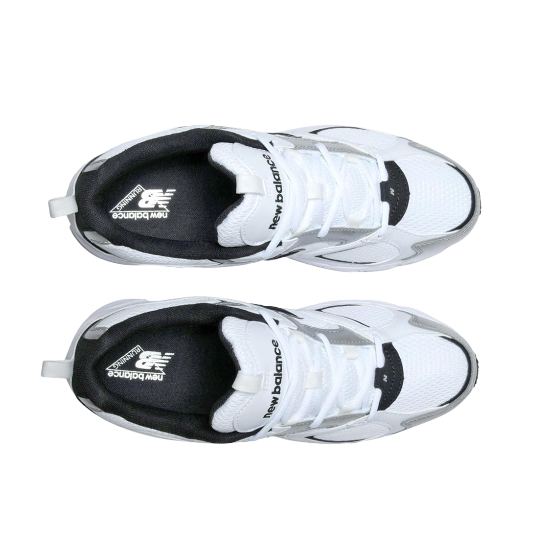 뉴발란스 408 화이트 블랙 - D 스탠다드(New Balance 408 White Black - D Standard) - 2