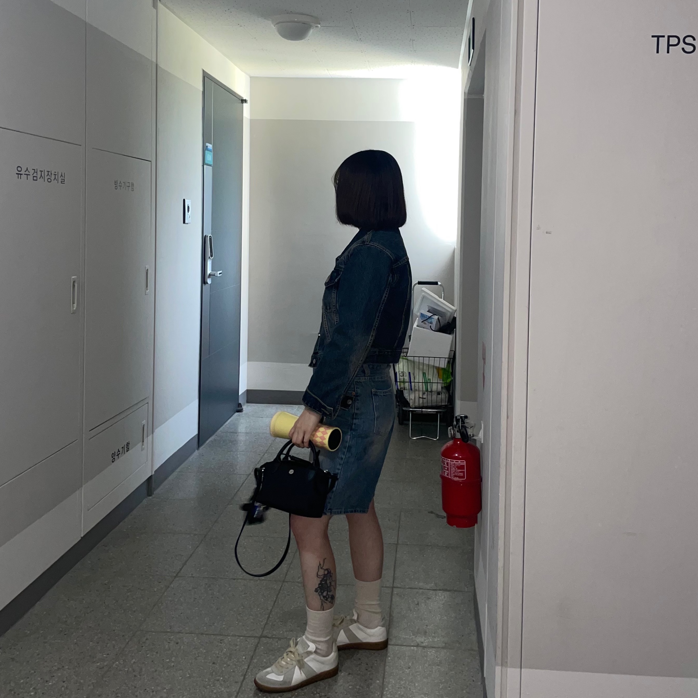 Maison Margiela Calfskin Replica Sneakers 착용 스타일 - 2