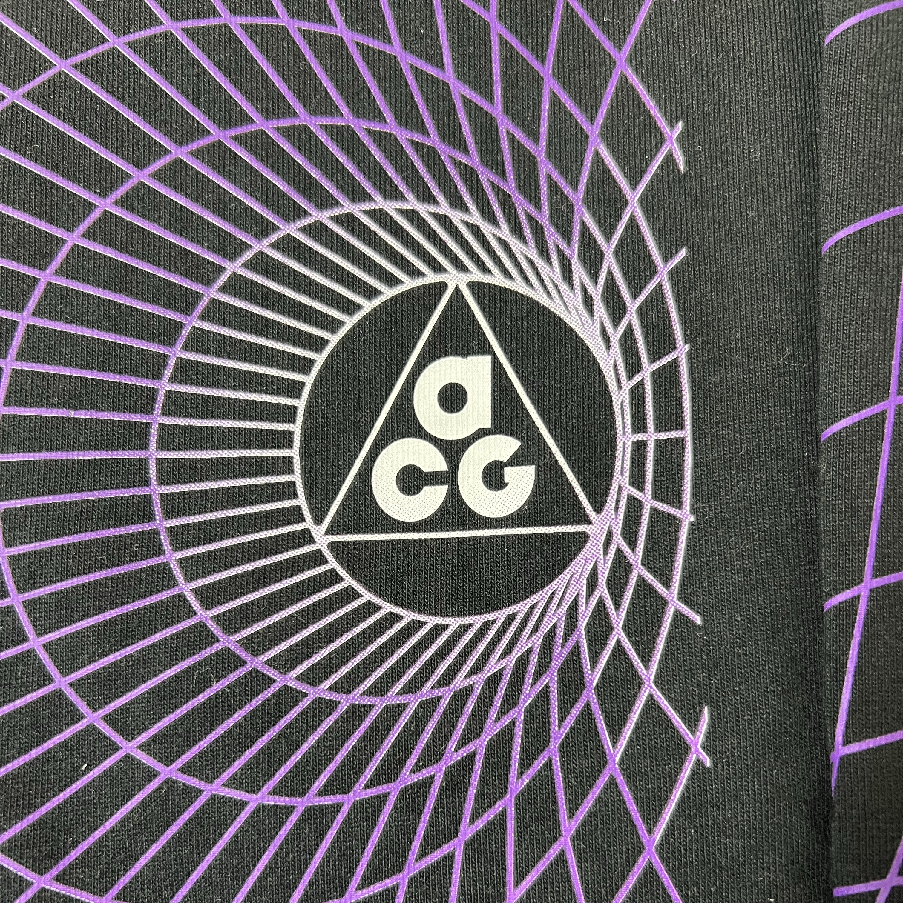 Nike ACG Manhole Long Sleeve T-Shirt Black - Asia 착용 스타일