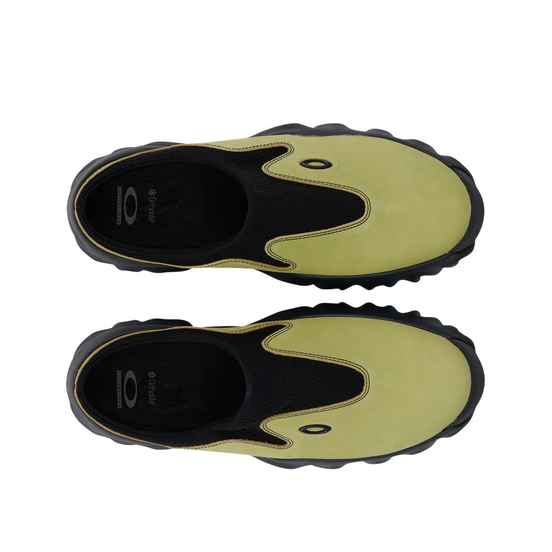오클리 팩토리 팀 x 브레인 데드 스웨이드 찹 쏘우 뮬 셀러리 블랙(Oakley Factory Team x Brain Dead Suede Chop Saw Mule Celery Black) - 2