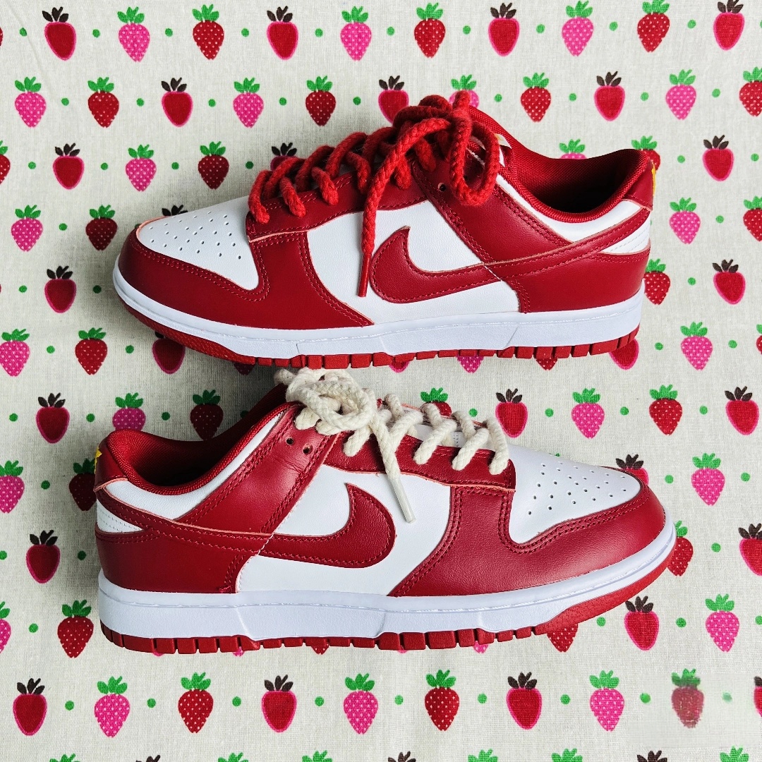 Nike Dunk Low Retro Gym Red 착용 스타일