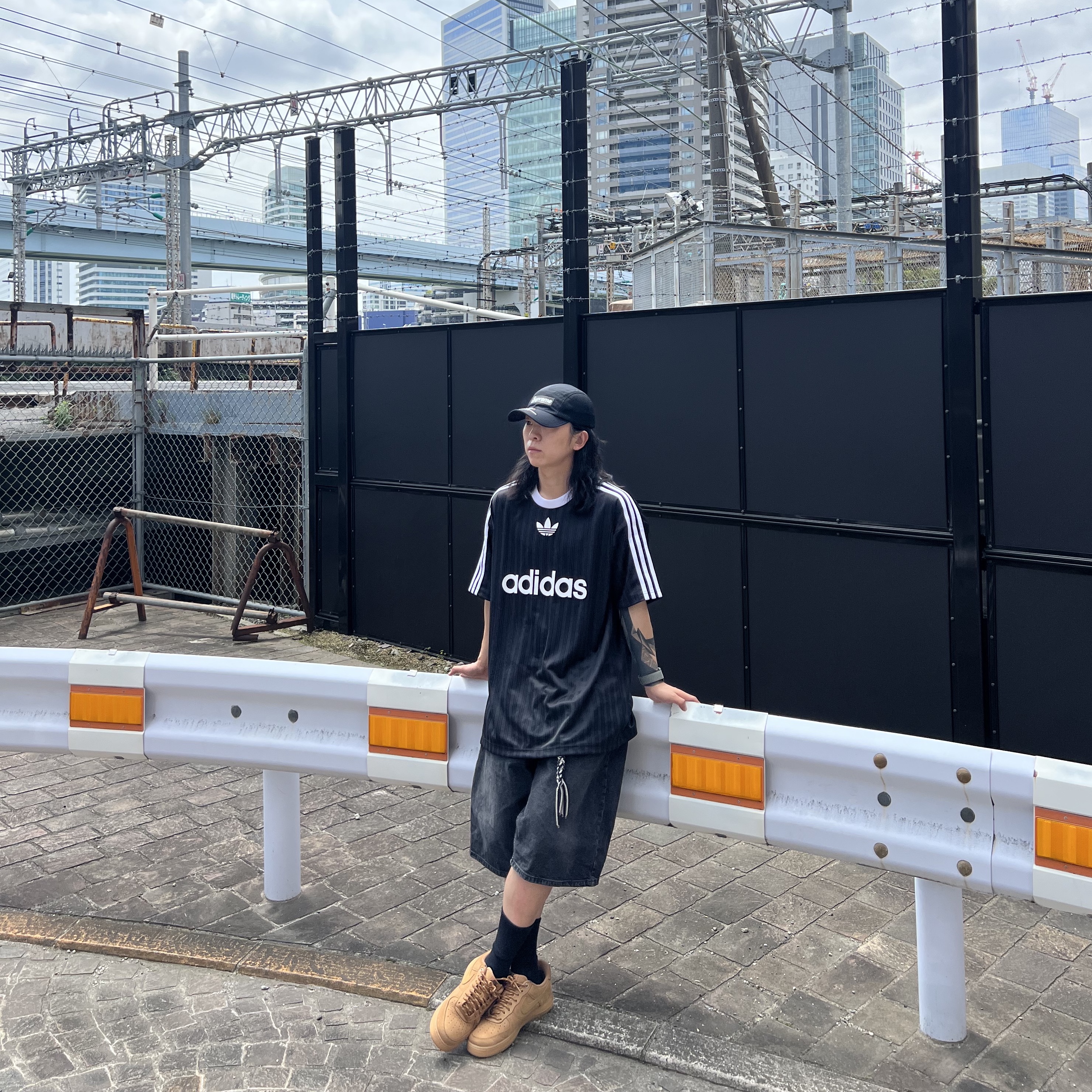 Supreme Mesh Side Panel Camp Cap Black - 24SS, Nike Air Force 1 '07 WB Flax 착용 스타일 - 2