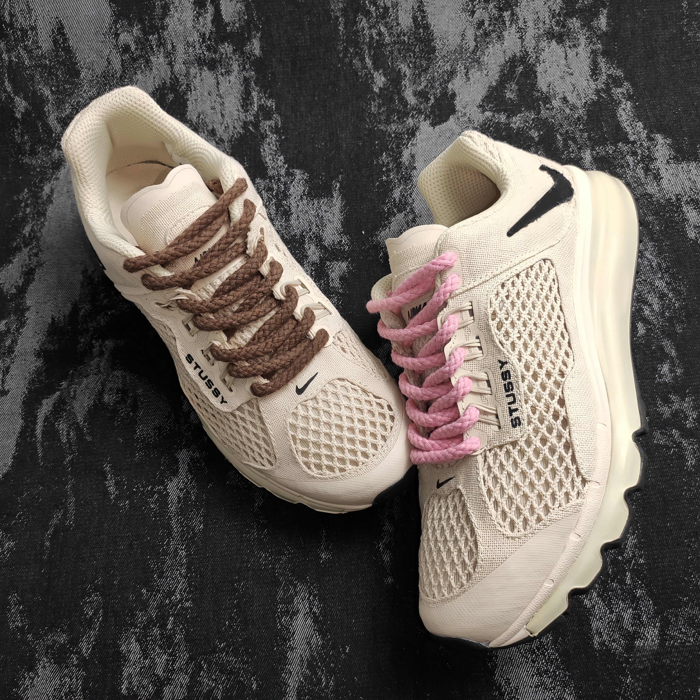 Nike x Stussy Air Max 2013 Fossil 착용 스타일