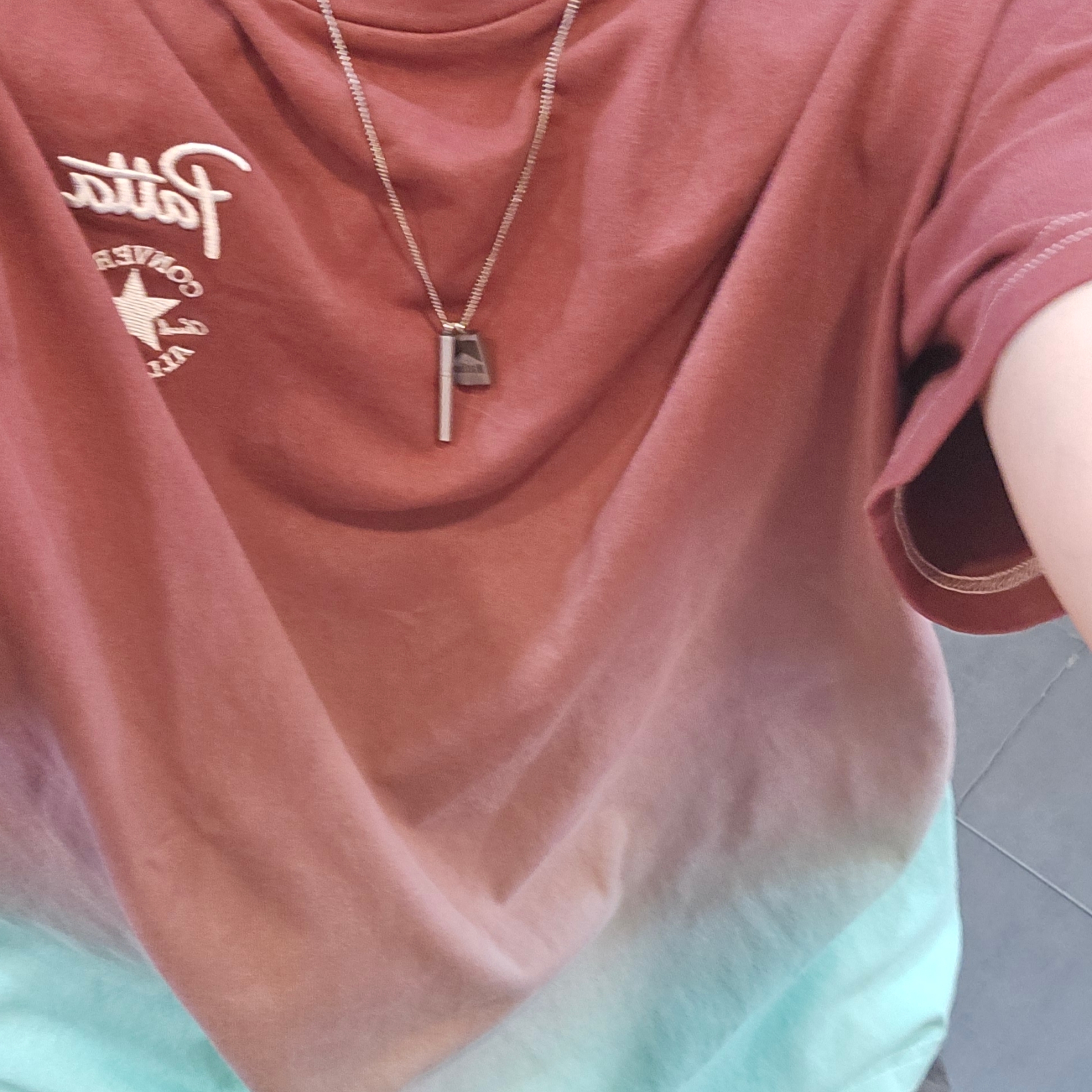 Converse x Patta Rain Or Shine T-Shirt Gradient 착용 스타일