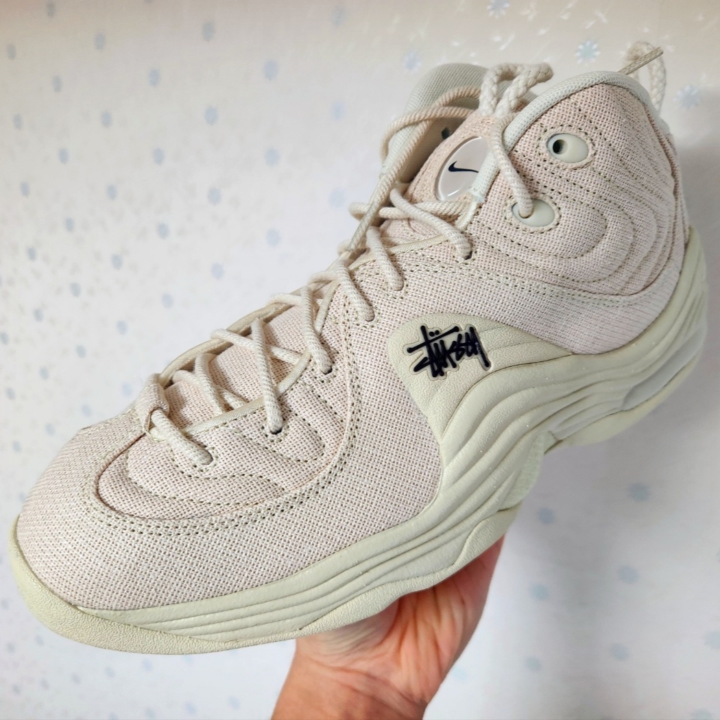Nike x Stussy Air Penny II Fossil 착용 스타일 - 2