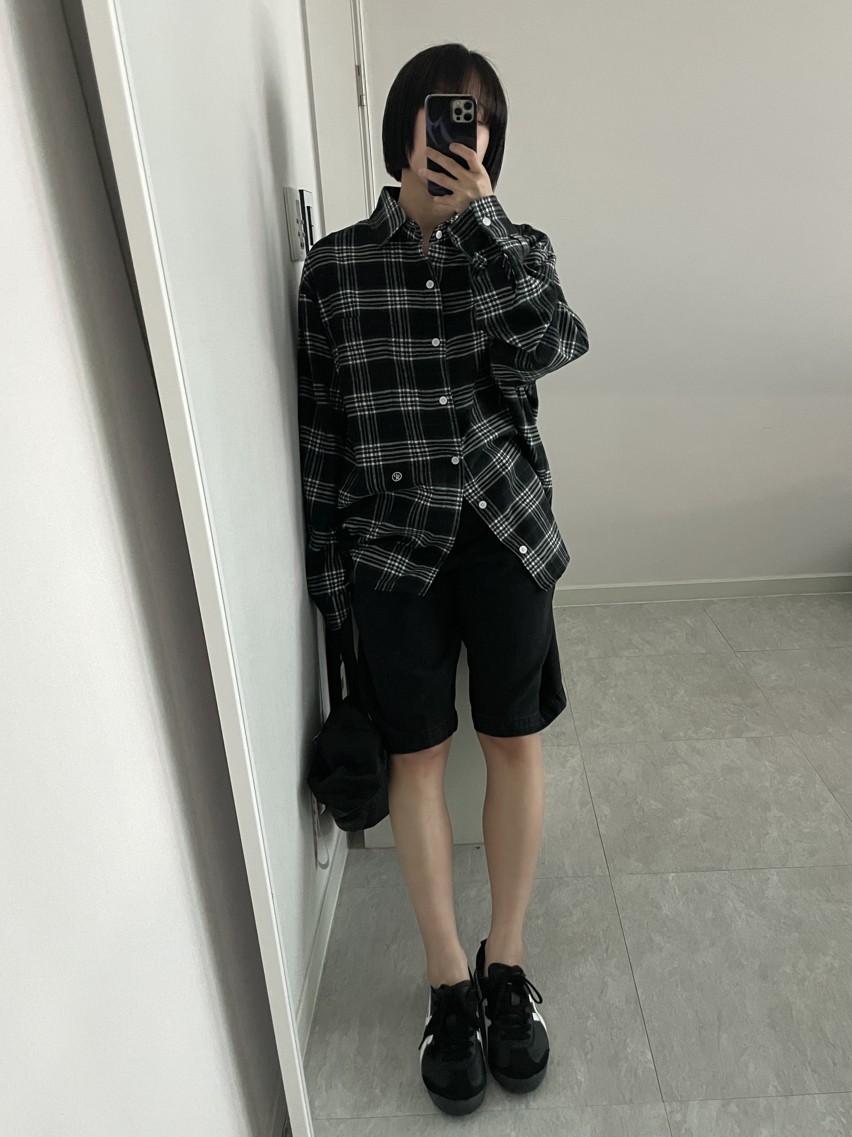 Onitsuka Tiger Mexico 66 Black White 착용 스타일