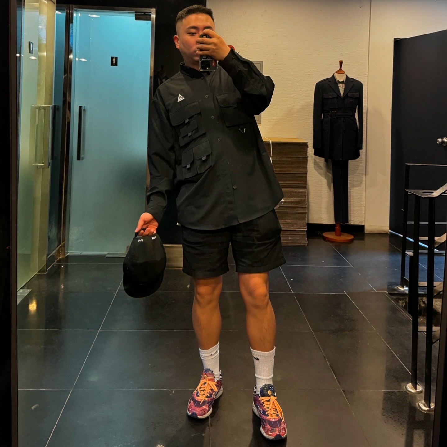 Nike Zoom Streak Spectrum Plus Melon Tint, Nike ACG Dri-Fit UV Devastation Trail Shirt Black Summit White - Asia 착용 스타일