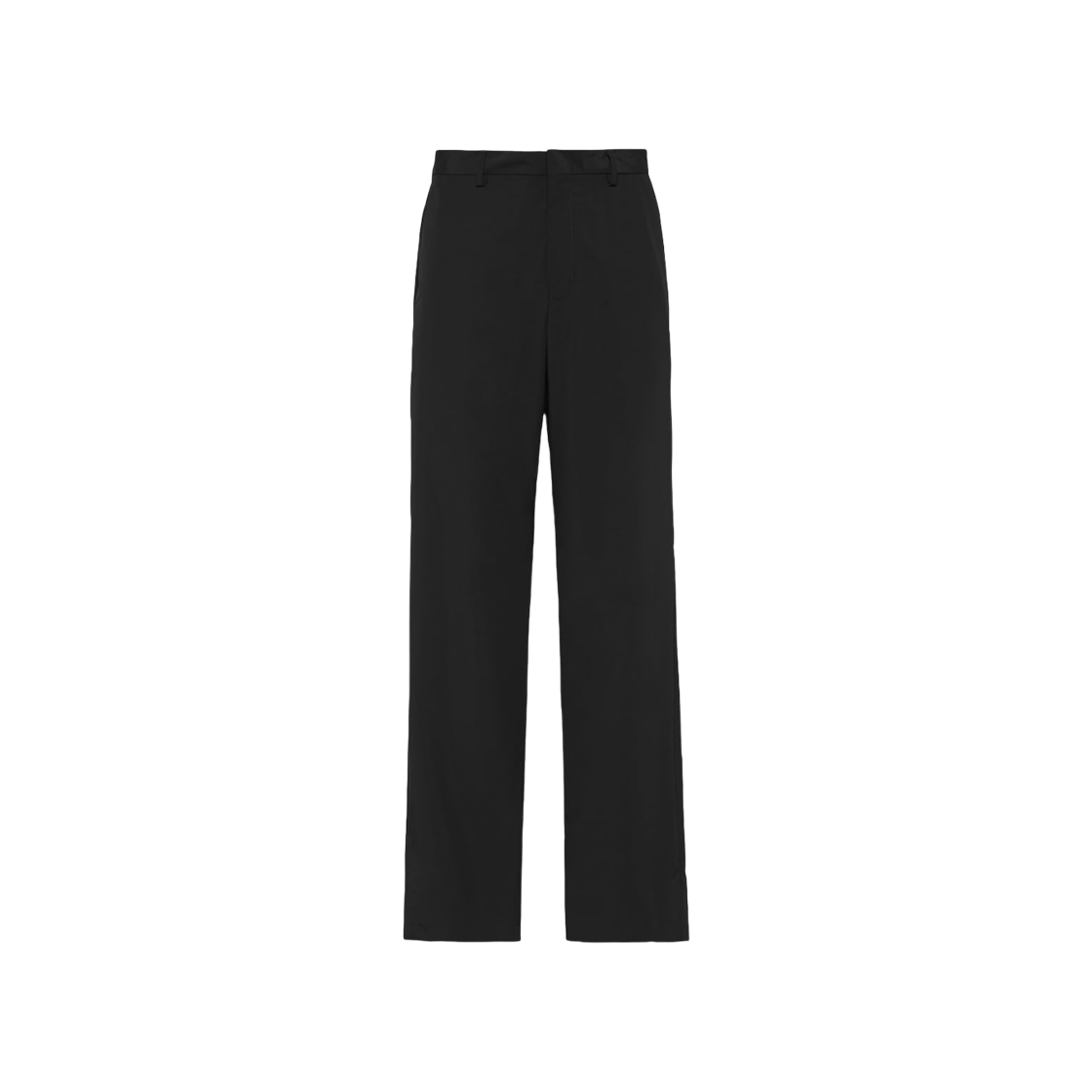 Prada Wool Blend Pants Black 상세 이미지 1