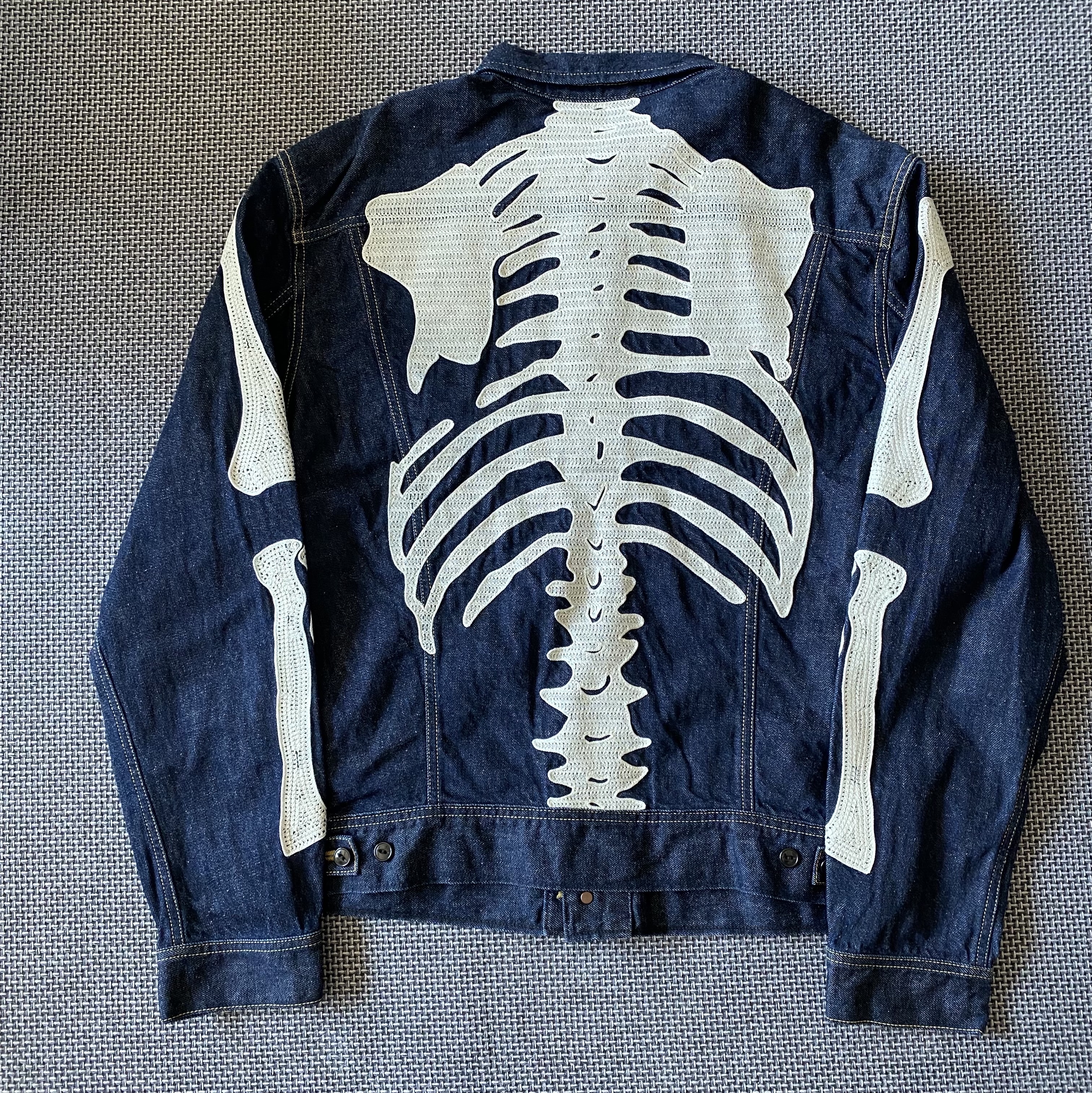 Kapital 11.5 oz. Denim Mexican Tuxedo Westerner Bone Jacket Indigo 착용 스타일