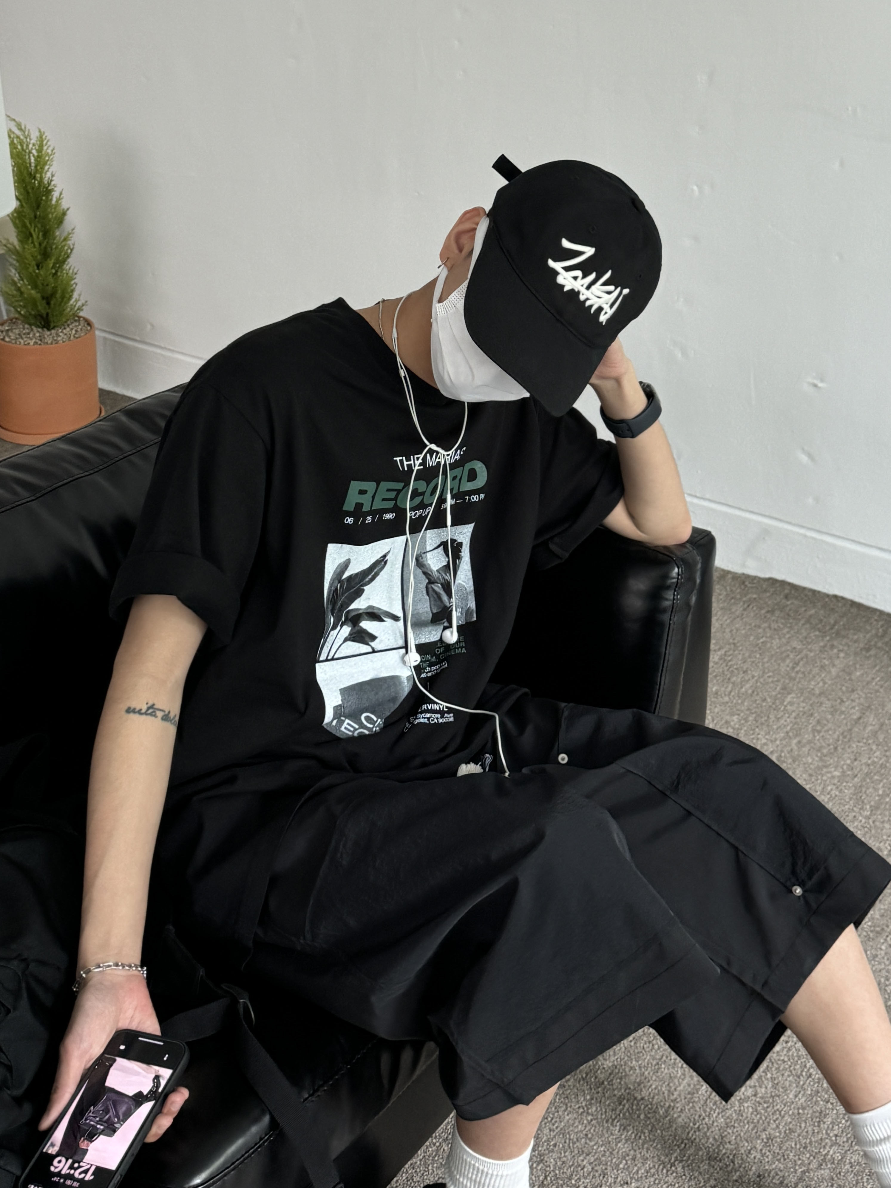 Balenciaga Steroid Derby Black 착용 스타일 - 2