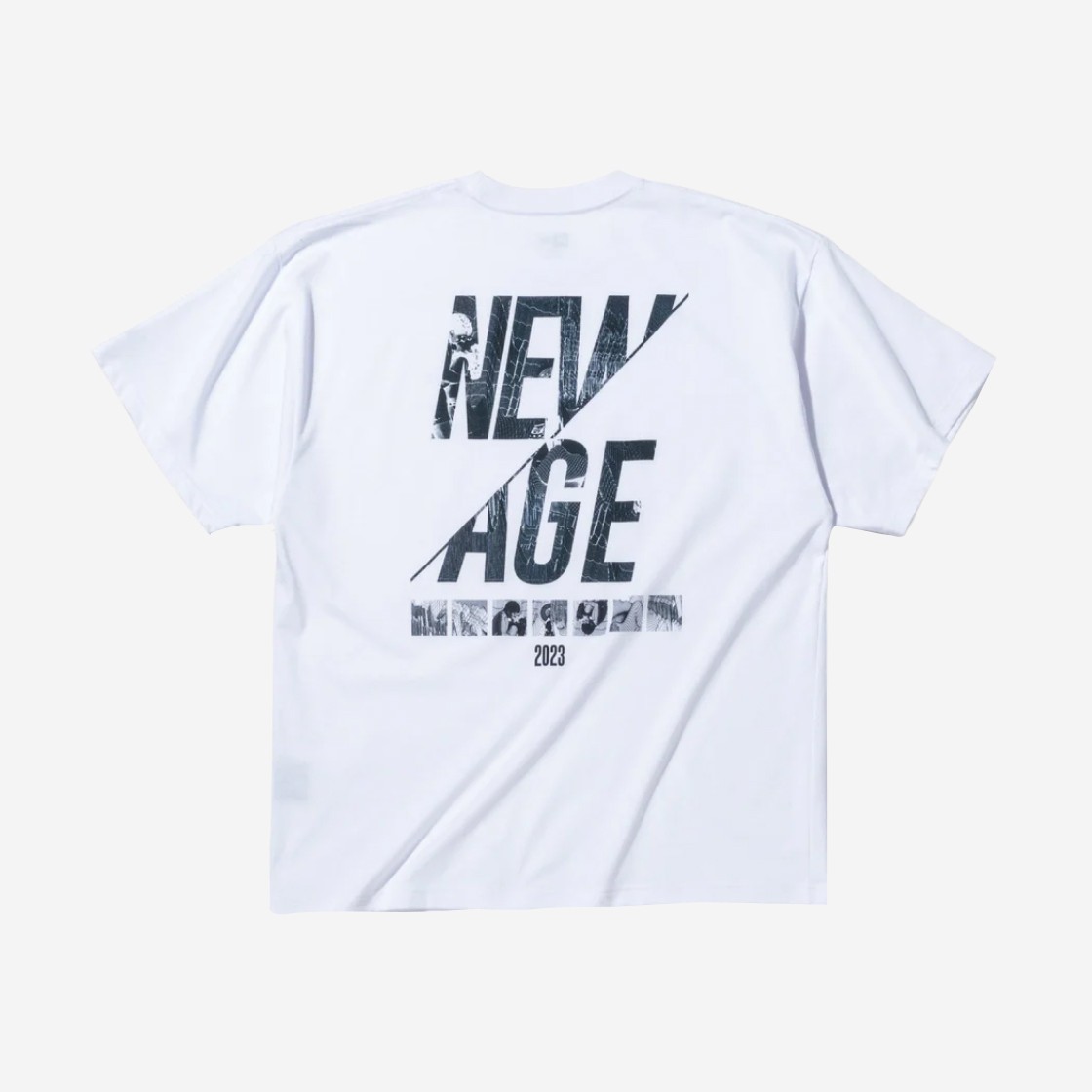 New Era x Kosuke Kawamura S/S Cotton Oversized T-Shirt New Age White 상세 이미지 1