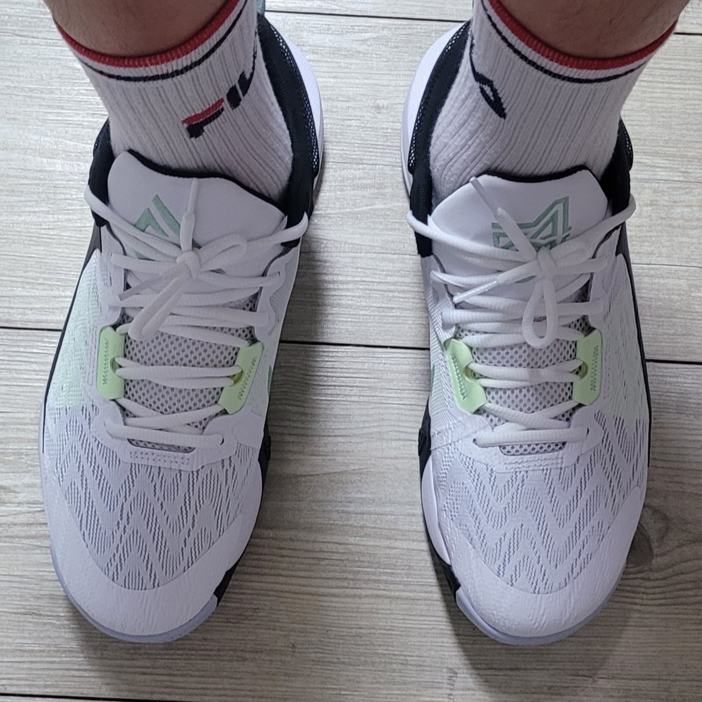 Nike Giannis Immortality 2 EP White Black 착용 스타일 - 1